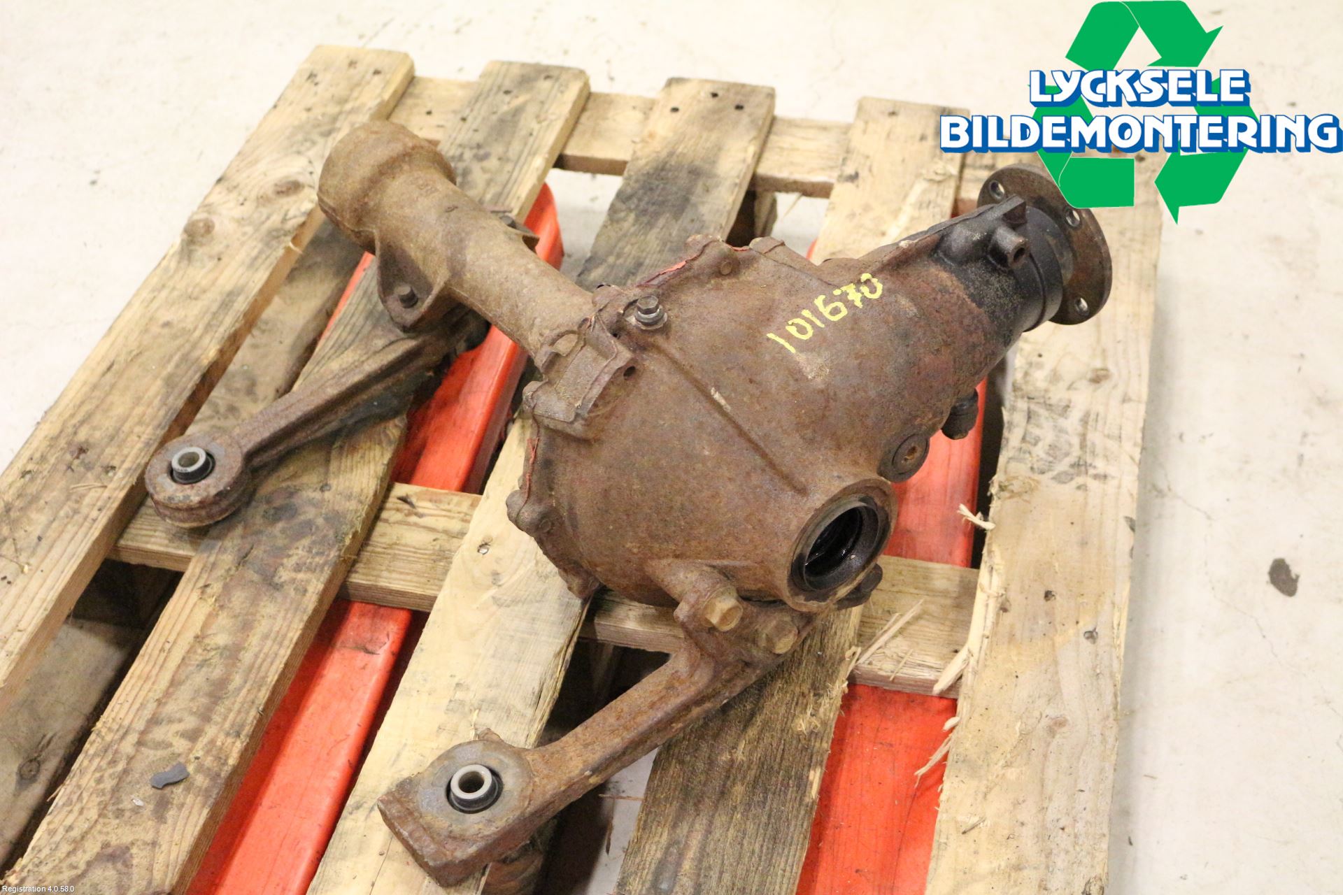 Toyota LANDCRUISER Framvagn Diffrential