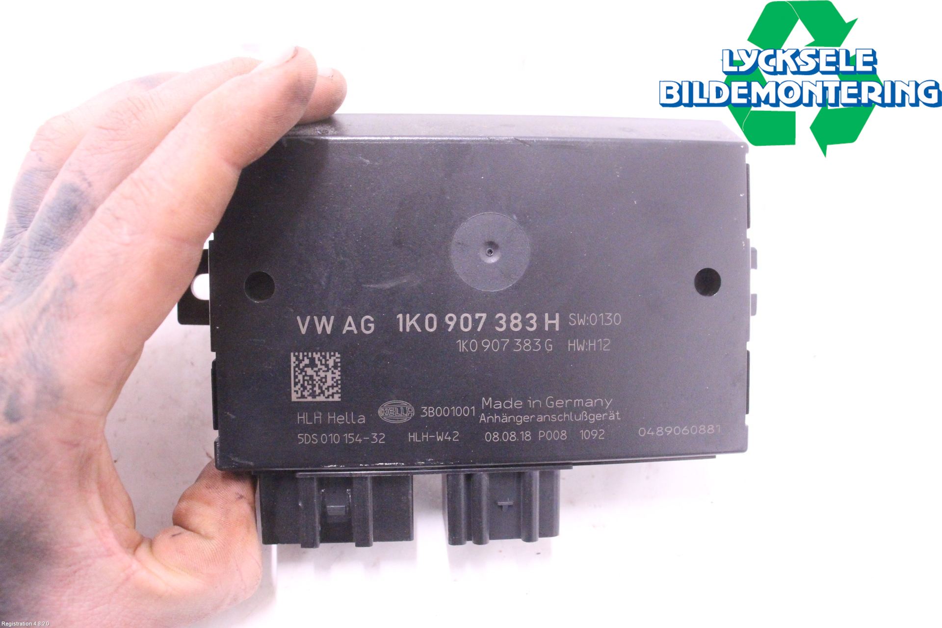 Volkswagen VW CADDY 16-20 Styrenhet Dragkrok