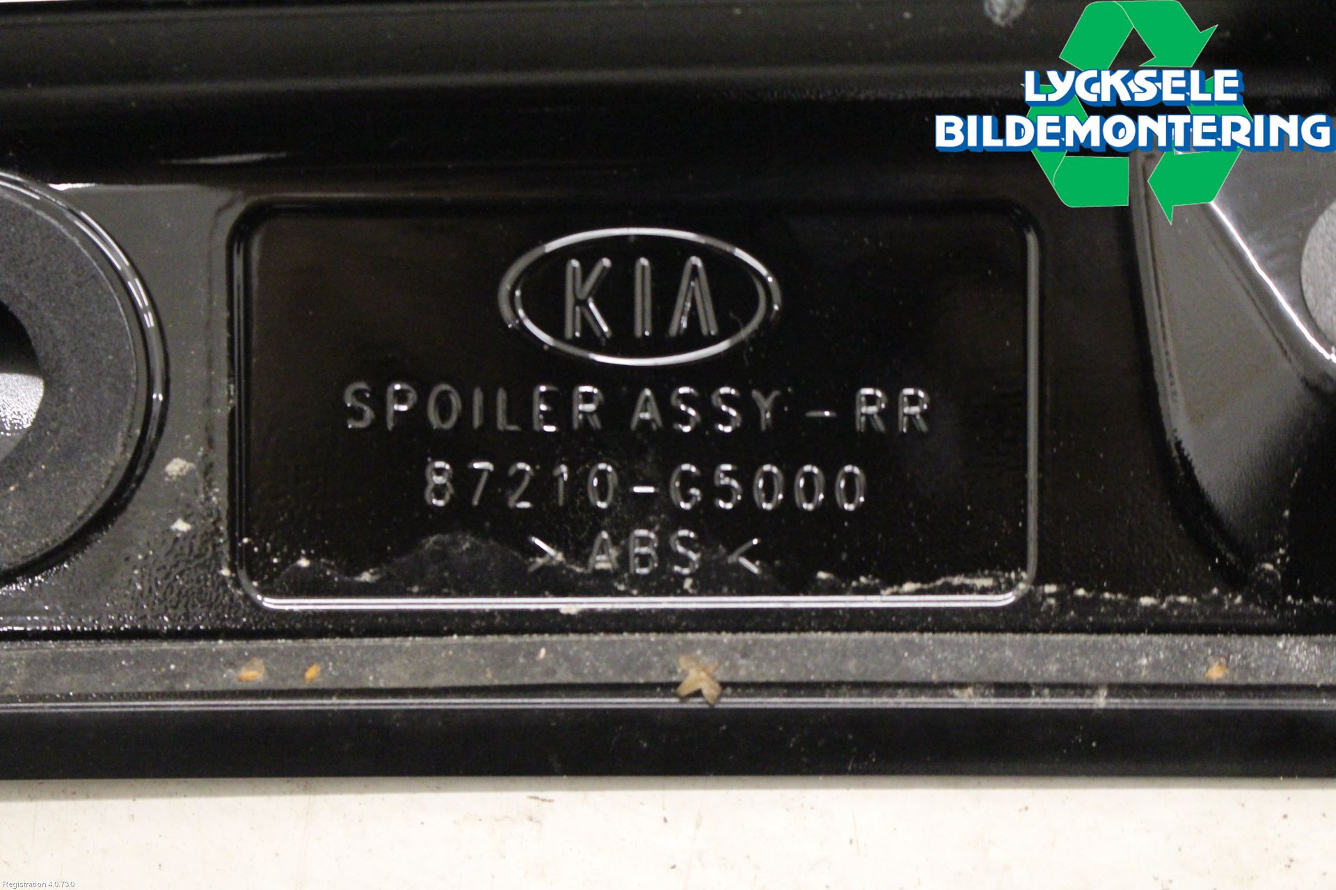 Kia NIRO (DE) 17-22 Spoiler Baklucka