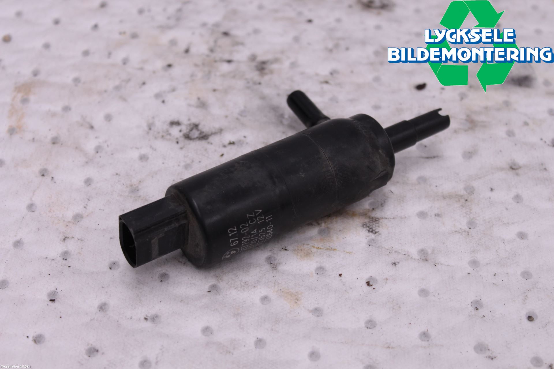 Mini COUPE R56 05-14 Spolarpump Högtryck