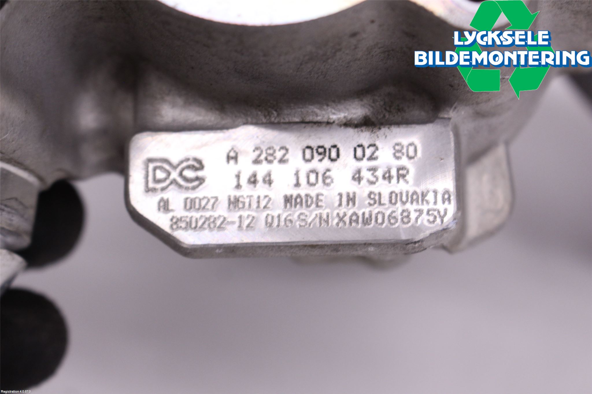 Nissan QASHQAI 17-21 Turboaggregat