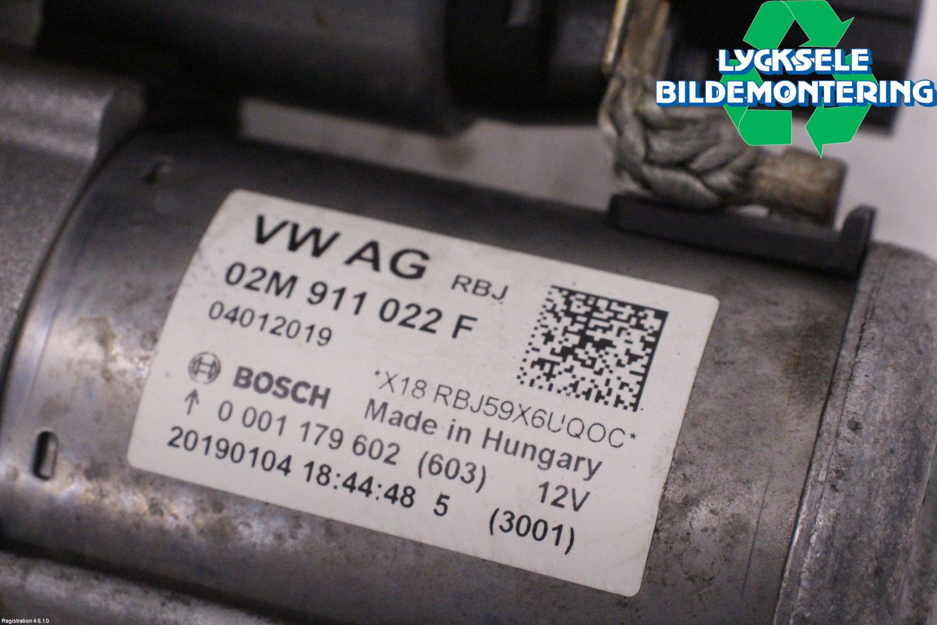 Skoda FABIA 15-21 Startmotor