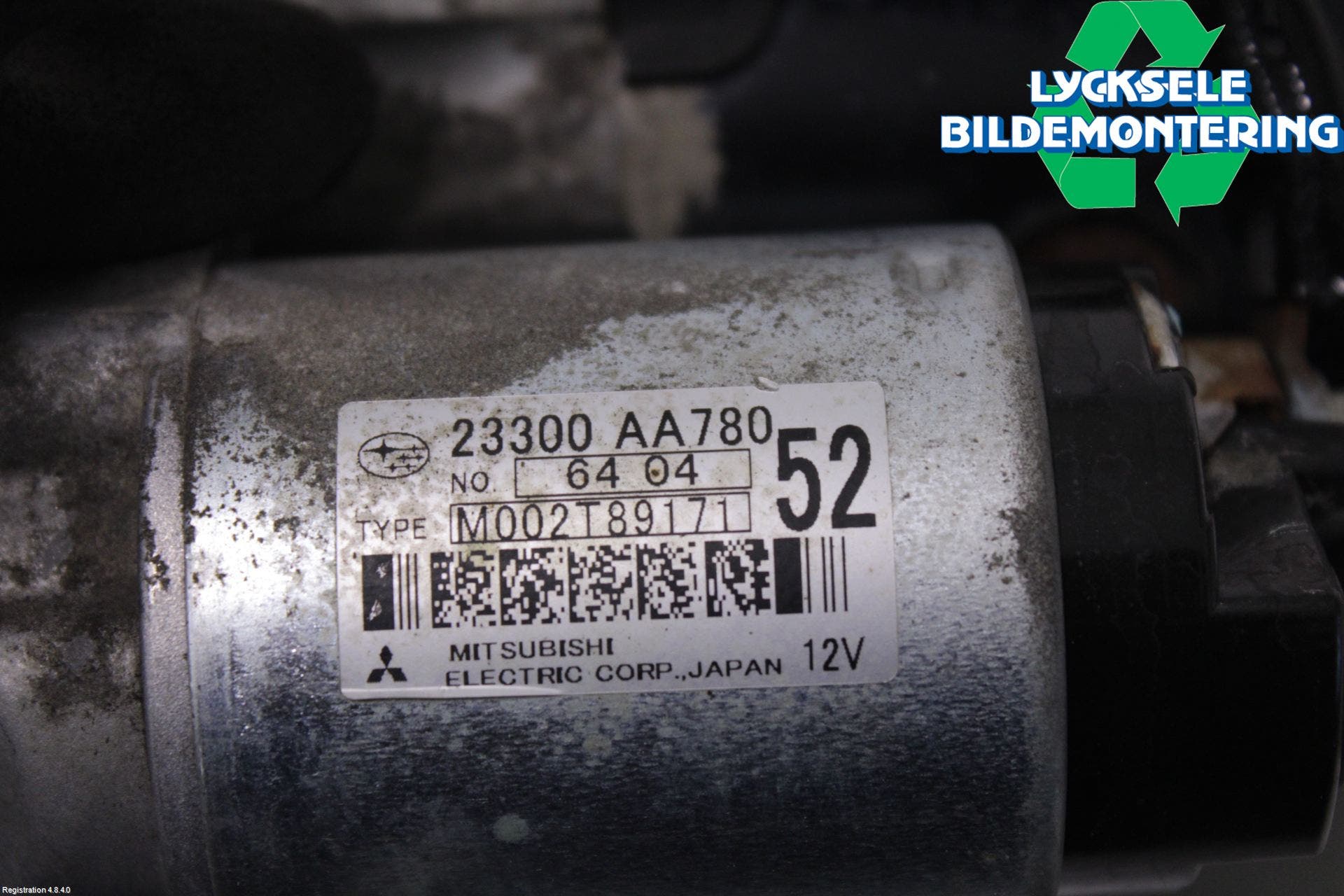 Subaru FORESTER SJ 13-18 Startmotor Diesel