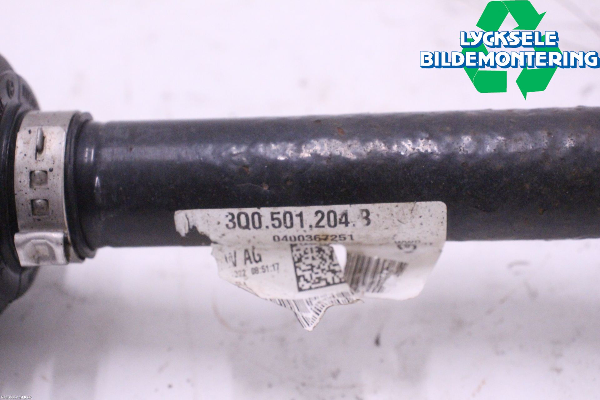 Volkswagen VW TIGUAN 16-24 Drivaxel Bak Höger