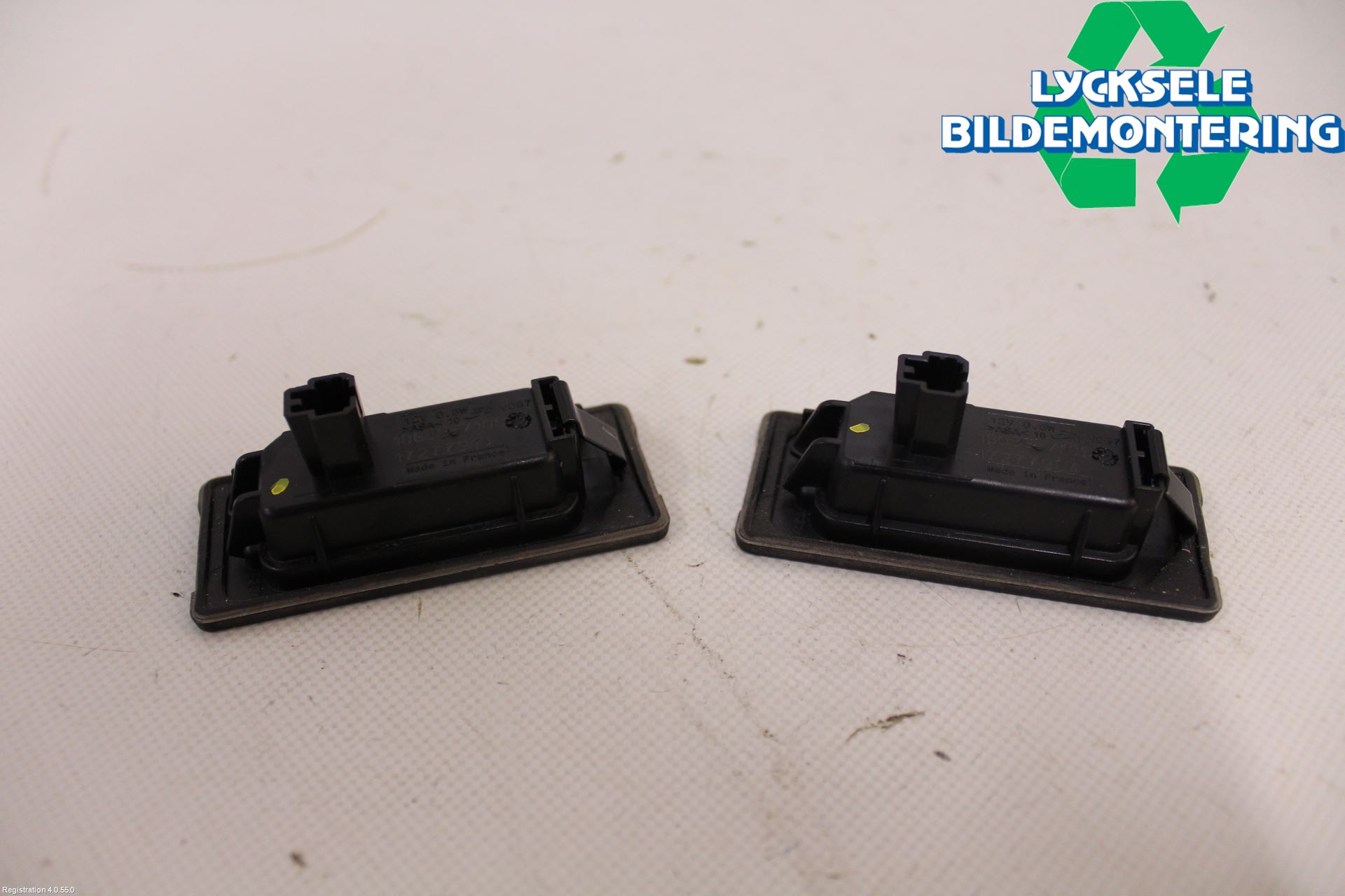 Audi A4/S4 B9 16-19 Skylt Belysning