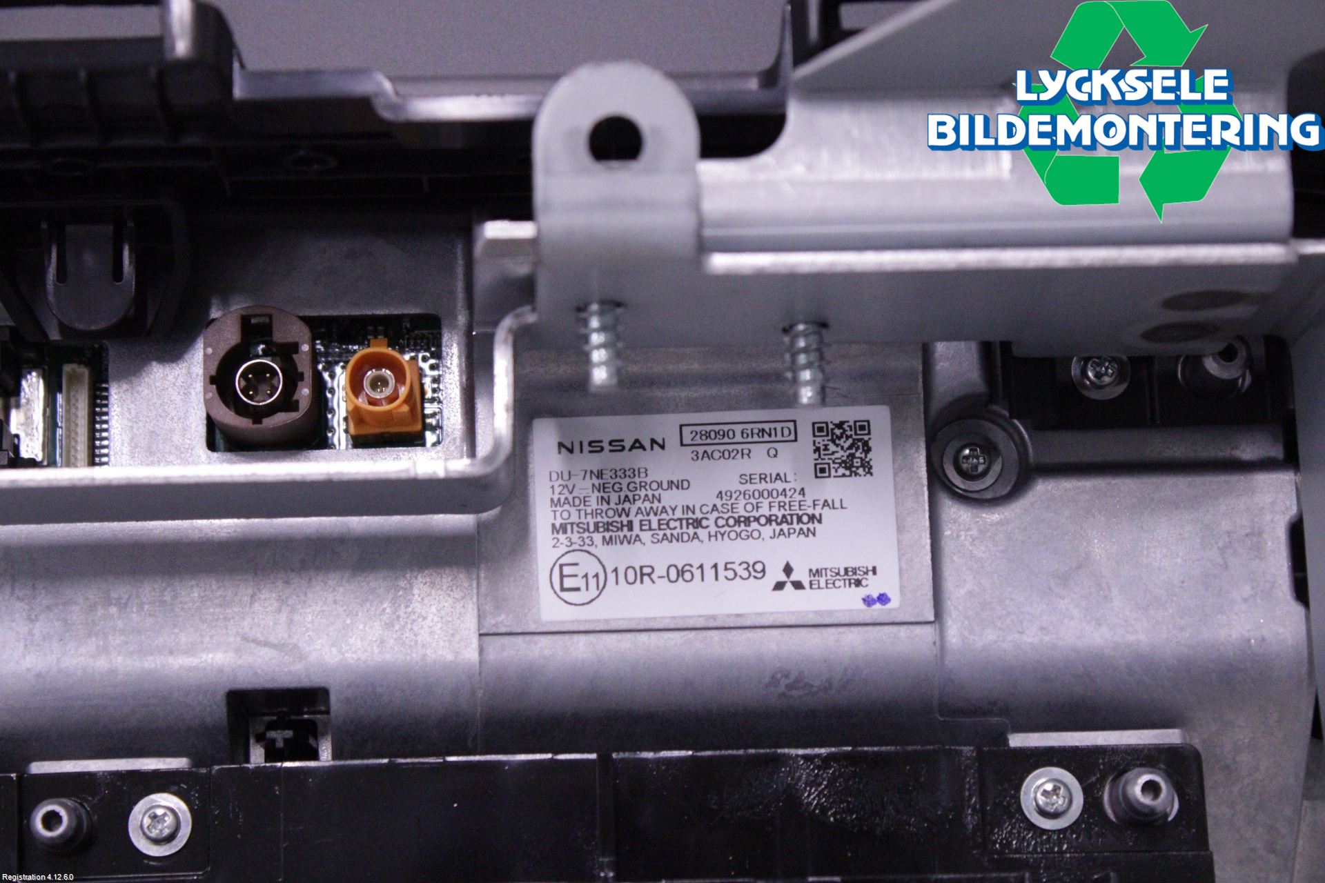 Nissan QASHQAI 21- Cd Radio - Multimediapanel