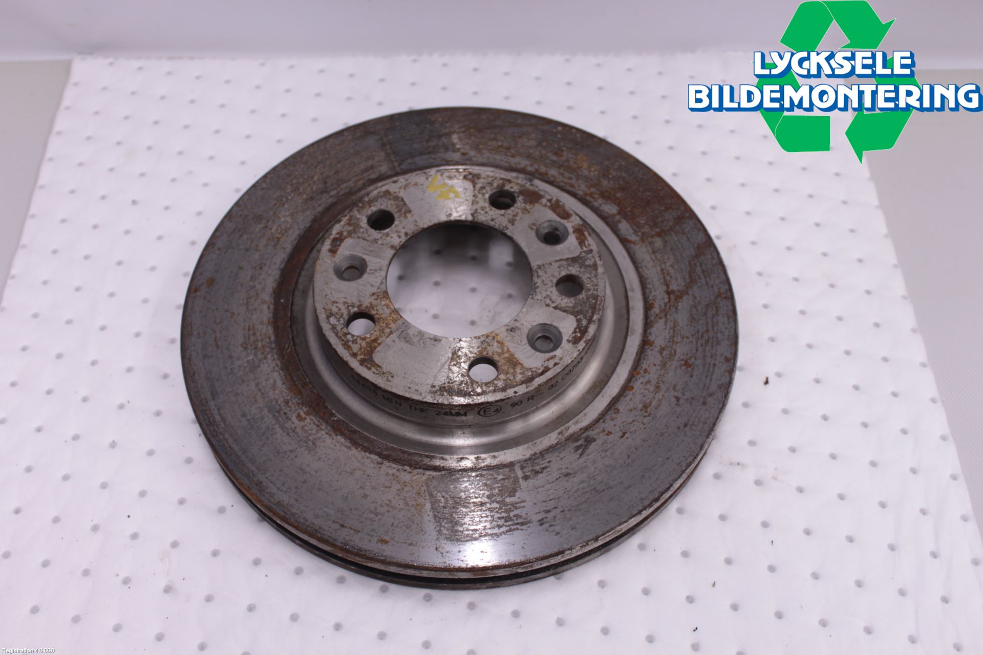 Peugeot 508 11-18 Bromsskiva Fram