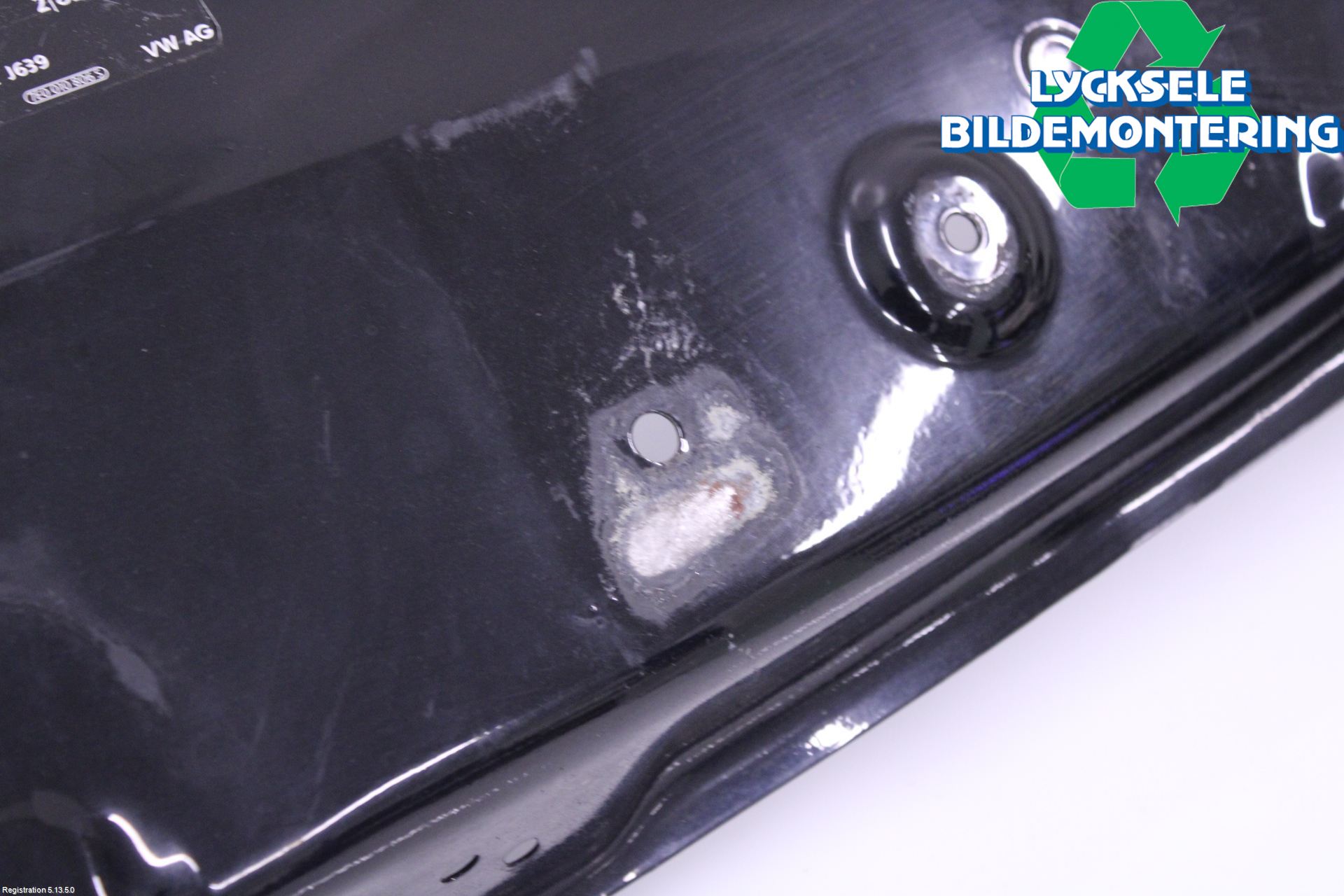 Volkswagen VW AMAROK 2H 10-22 Front Huvlåsplåt-Balk