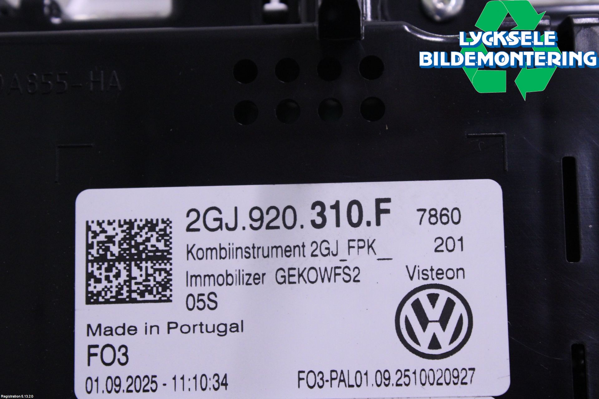 Volkswagen VW T-ROC 18- Instrument Komb
