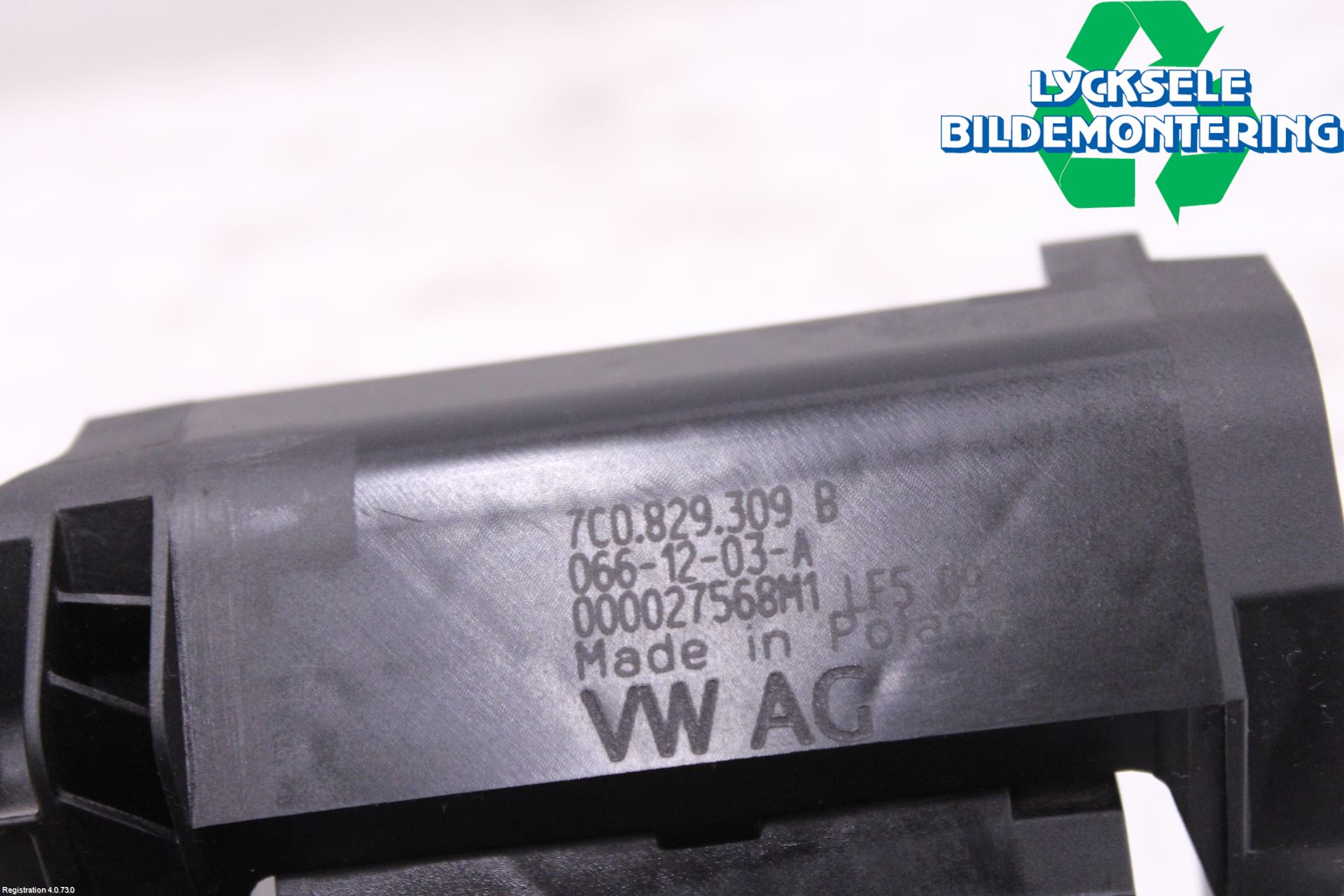 Volkswagen VW CRAFTER II / E-CRAFTER 17- Bakluckehandtag Inre