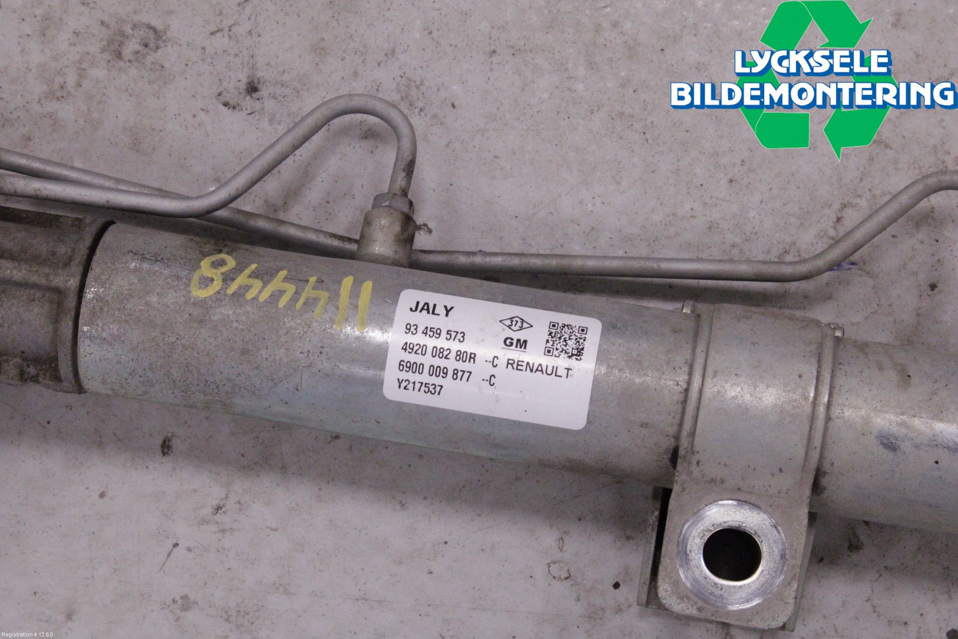 Nissan PRIMASTAR Styrväxel Servo -Snäcka