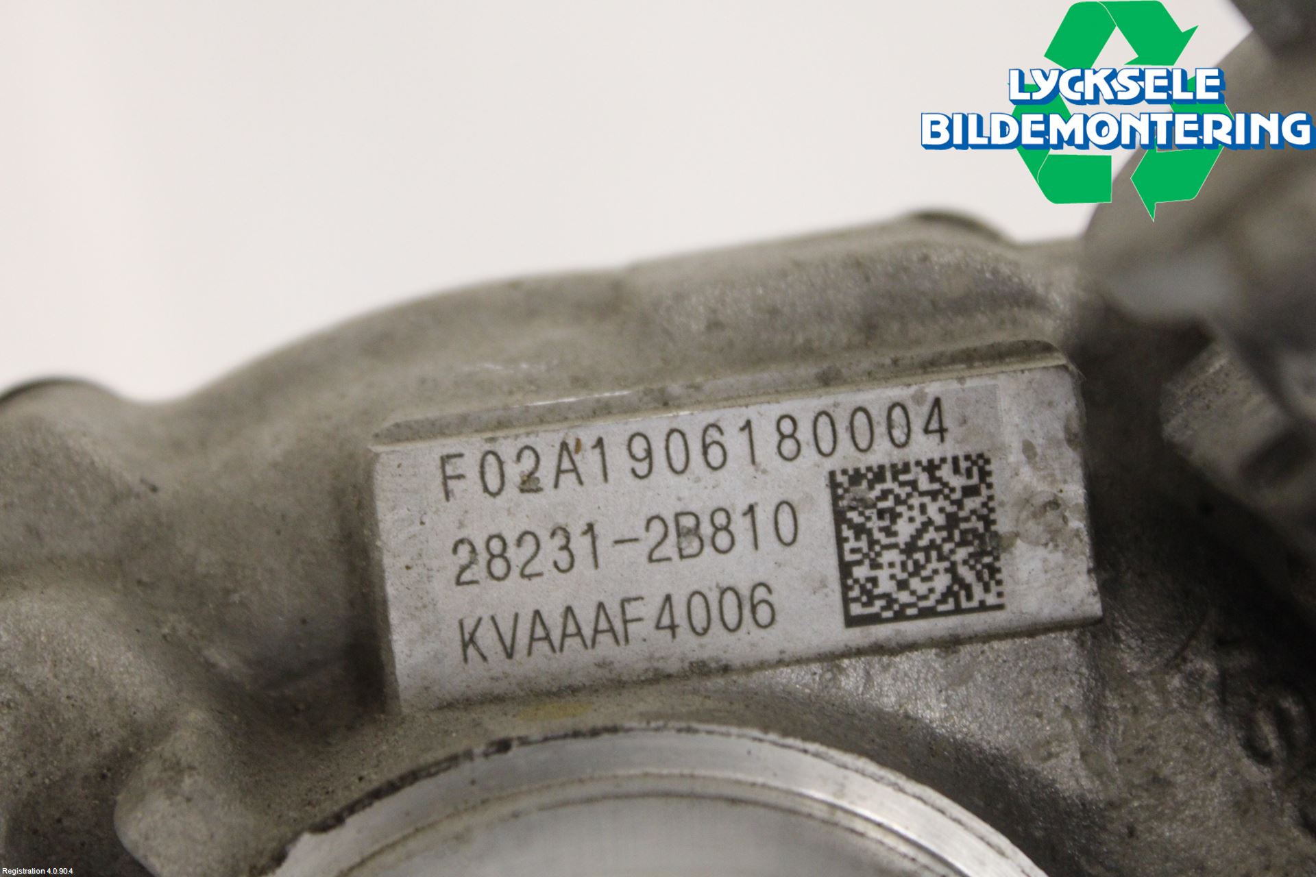 Kia SPORTAGE (QL) 16-21 Turboaggregat