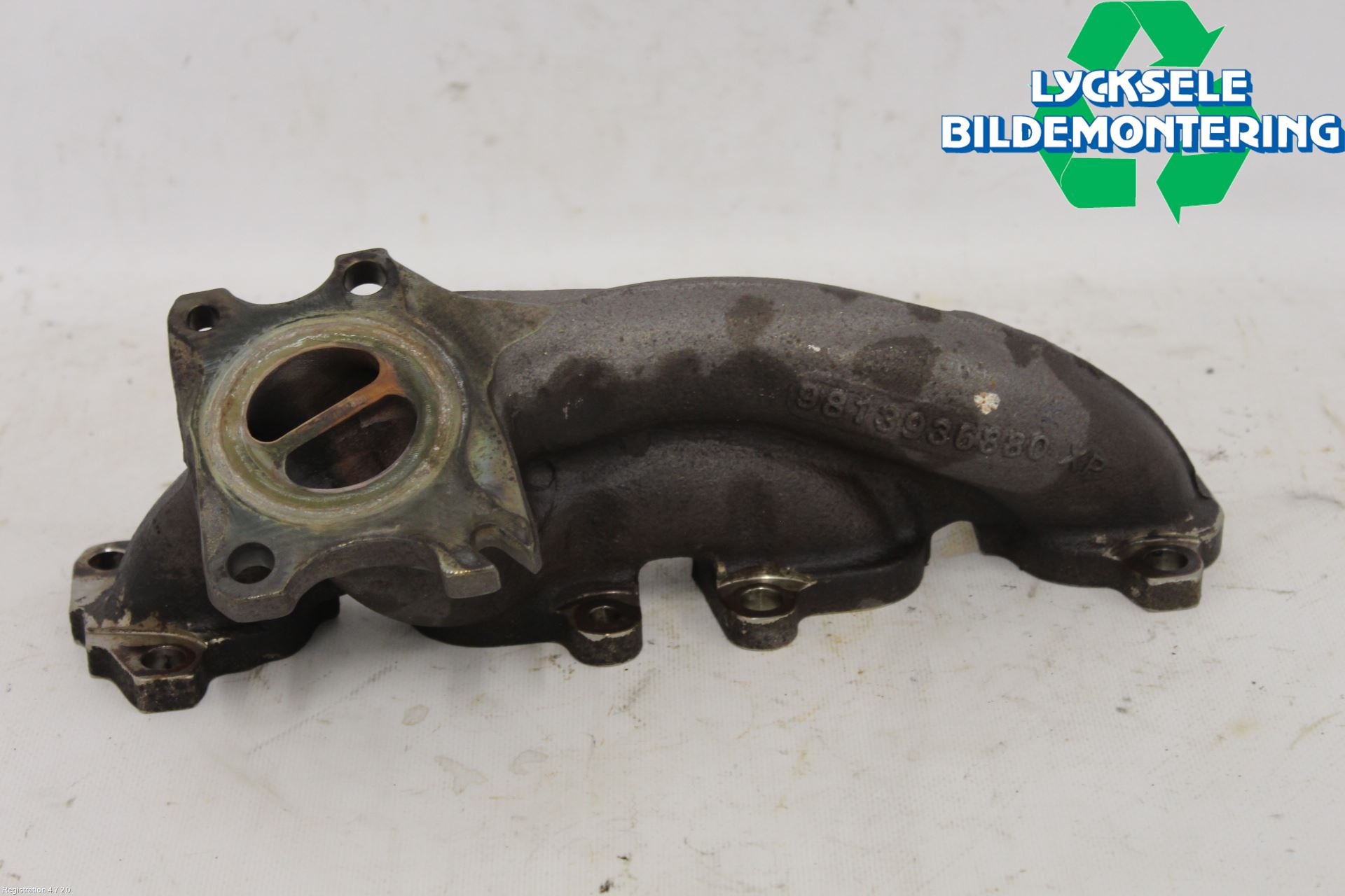 Peugeot 3008 17-24 Grenrör Avgas