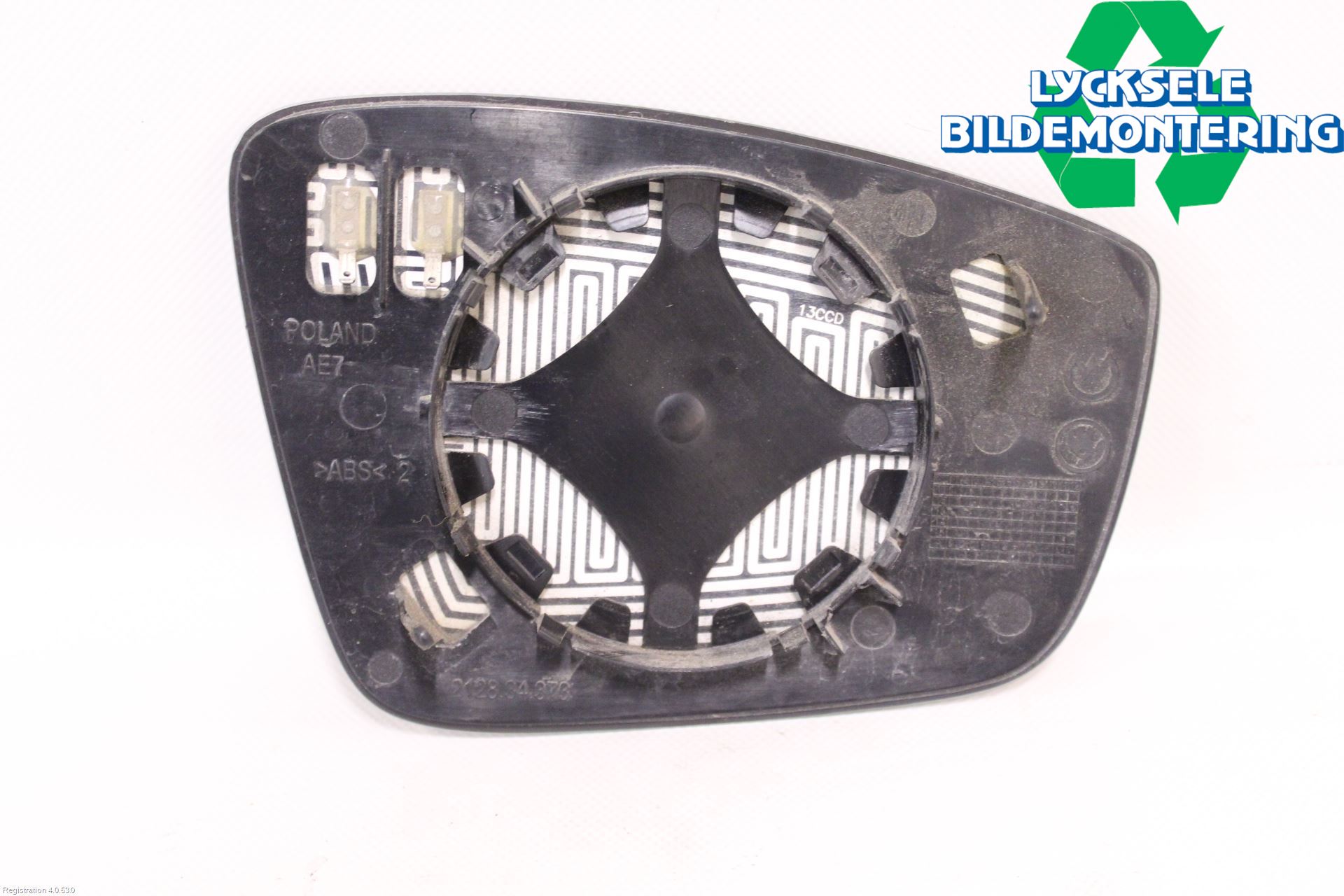 Skoda RAPID Spegelglas Vä