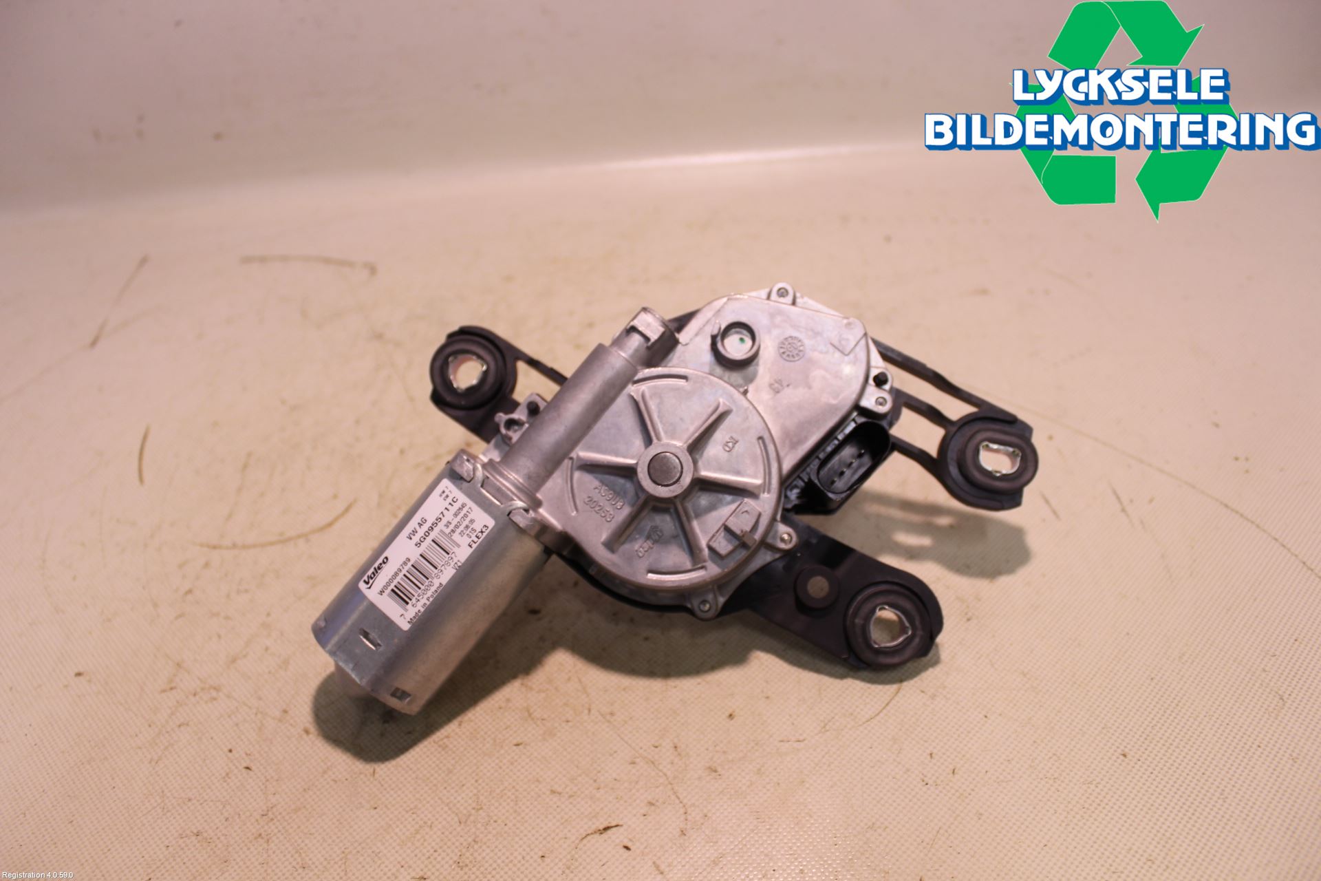 Volkswagen VW GOLF / E-GOLF VII 13-20 Torkarmotor Baklucka