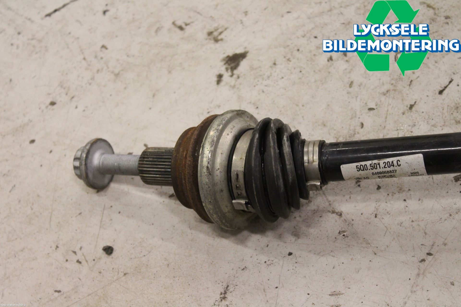 Skoda OCTAVIA (5E) 13-20 Drivaxel Bak Höger