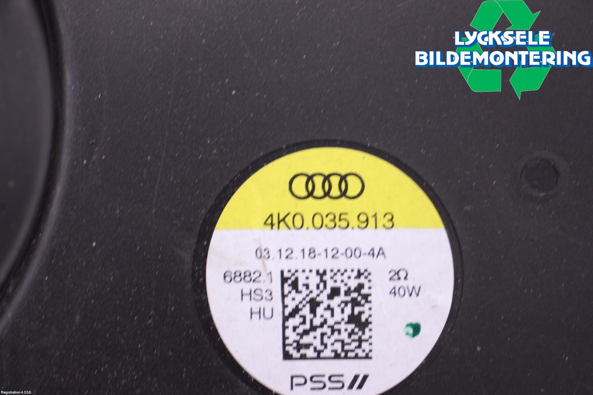 Audi A6 F2/C8 19- Högtalare