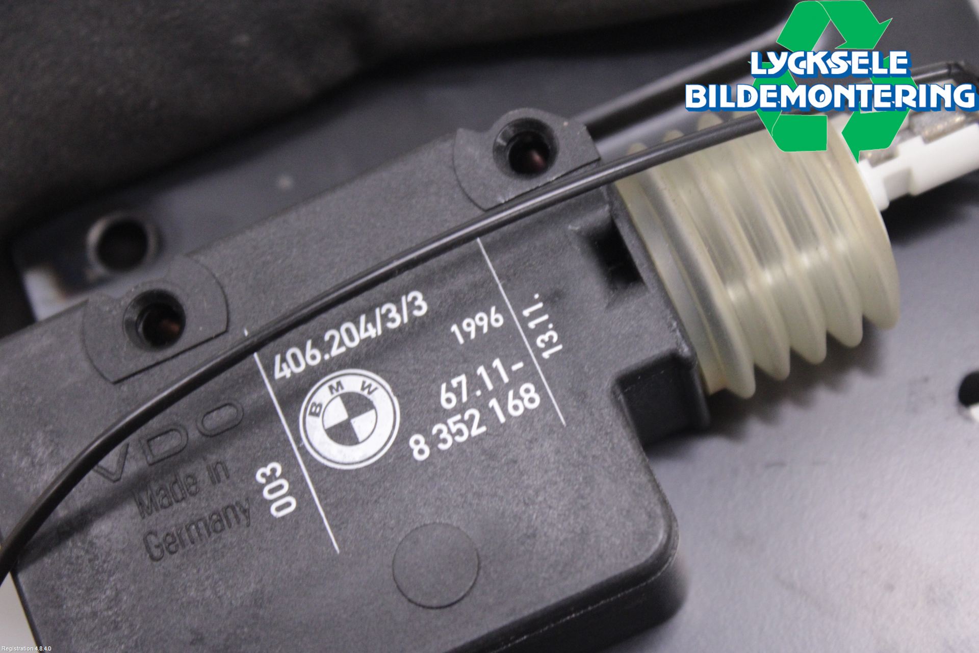 BMW 7 E38      93-01 Centrallåsmot Tanklucka