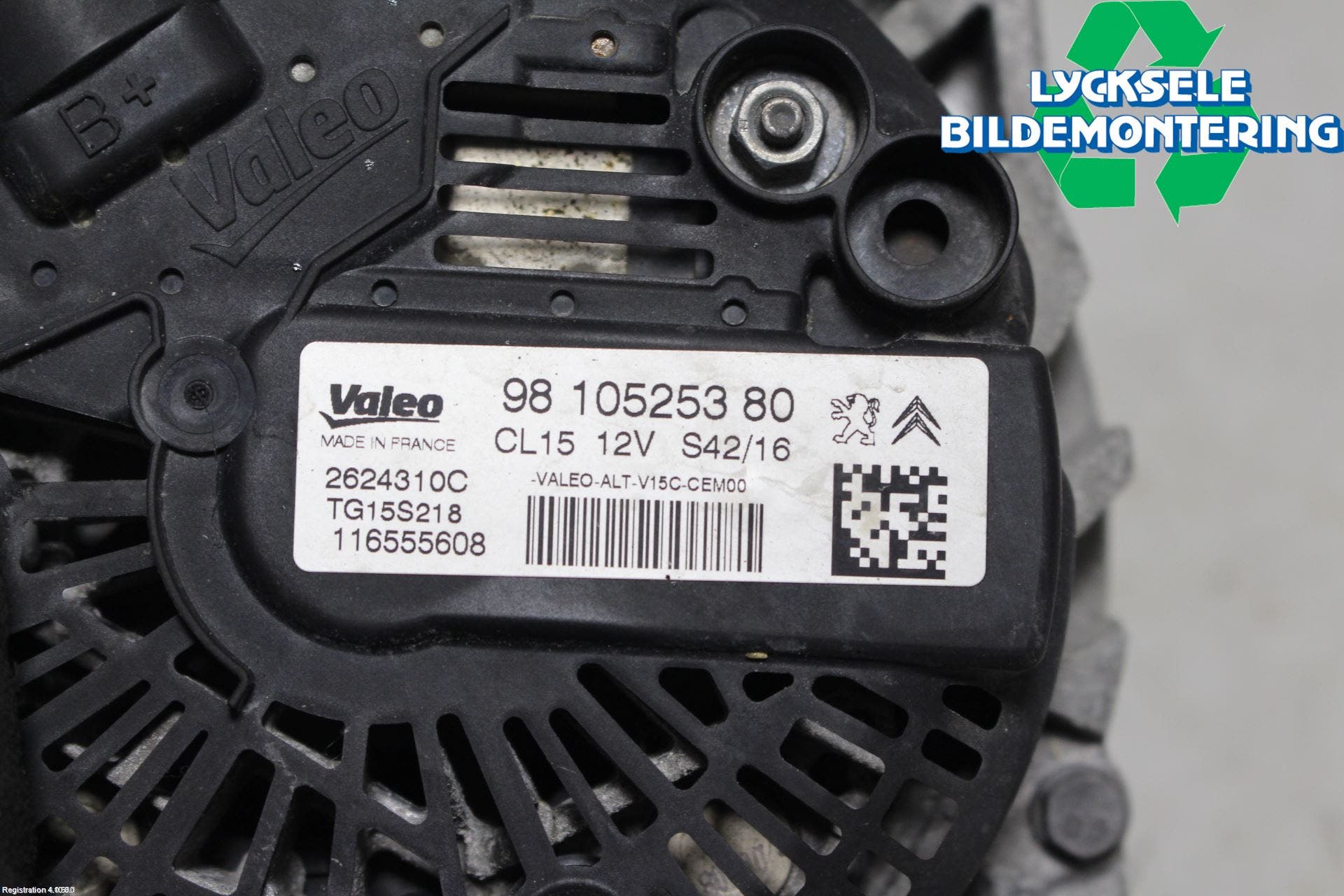 Citroen COTROEN C3 17-24 Generator