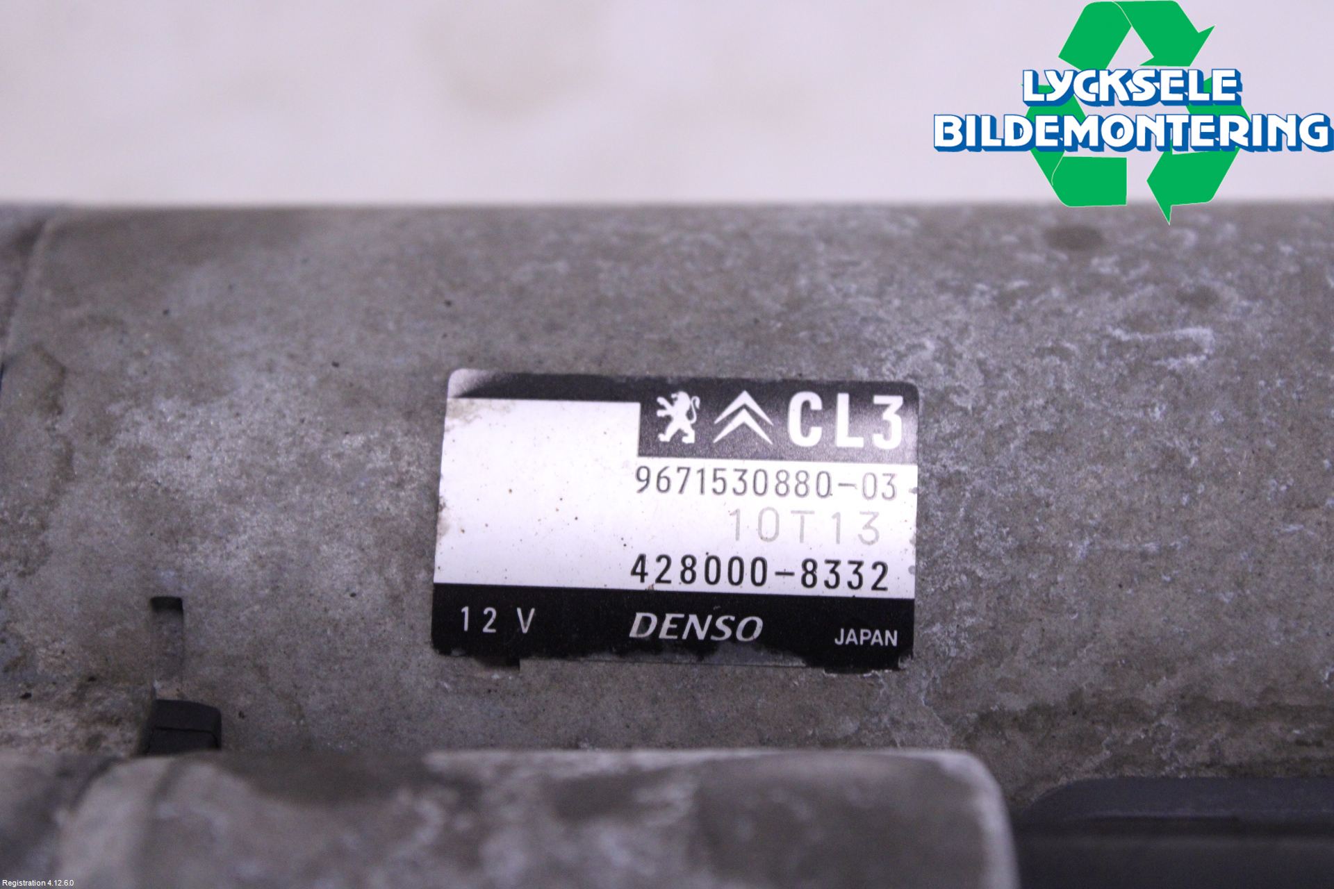 Peugeot PEUGOT 208 16-19 Startmotor