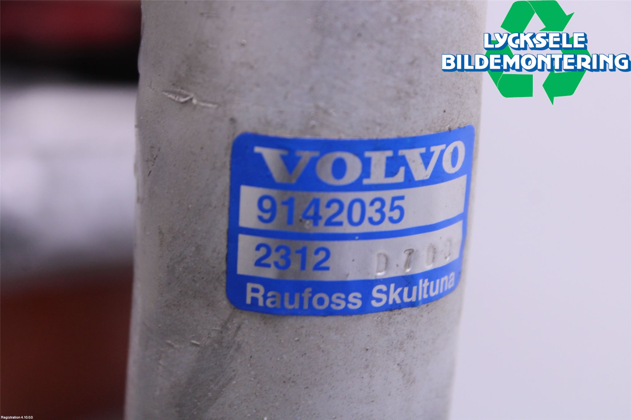 Volvo 940 91-98 Bränslepåfyllnrör-Slang