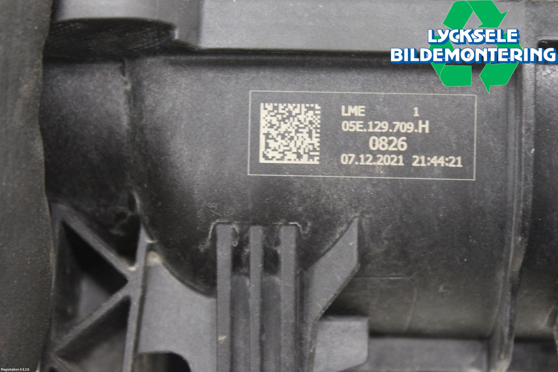 Volkswagen VW GOLF / E-GOLF VIII 20- Grenrör Insug