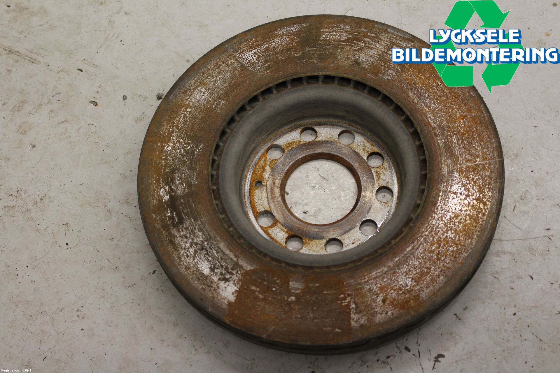 Volkswagen VW GOLF / E-GOLF VII 13-20 Bromsskiva Fram