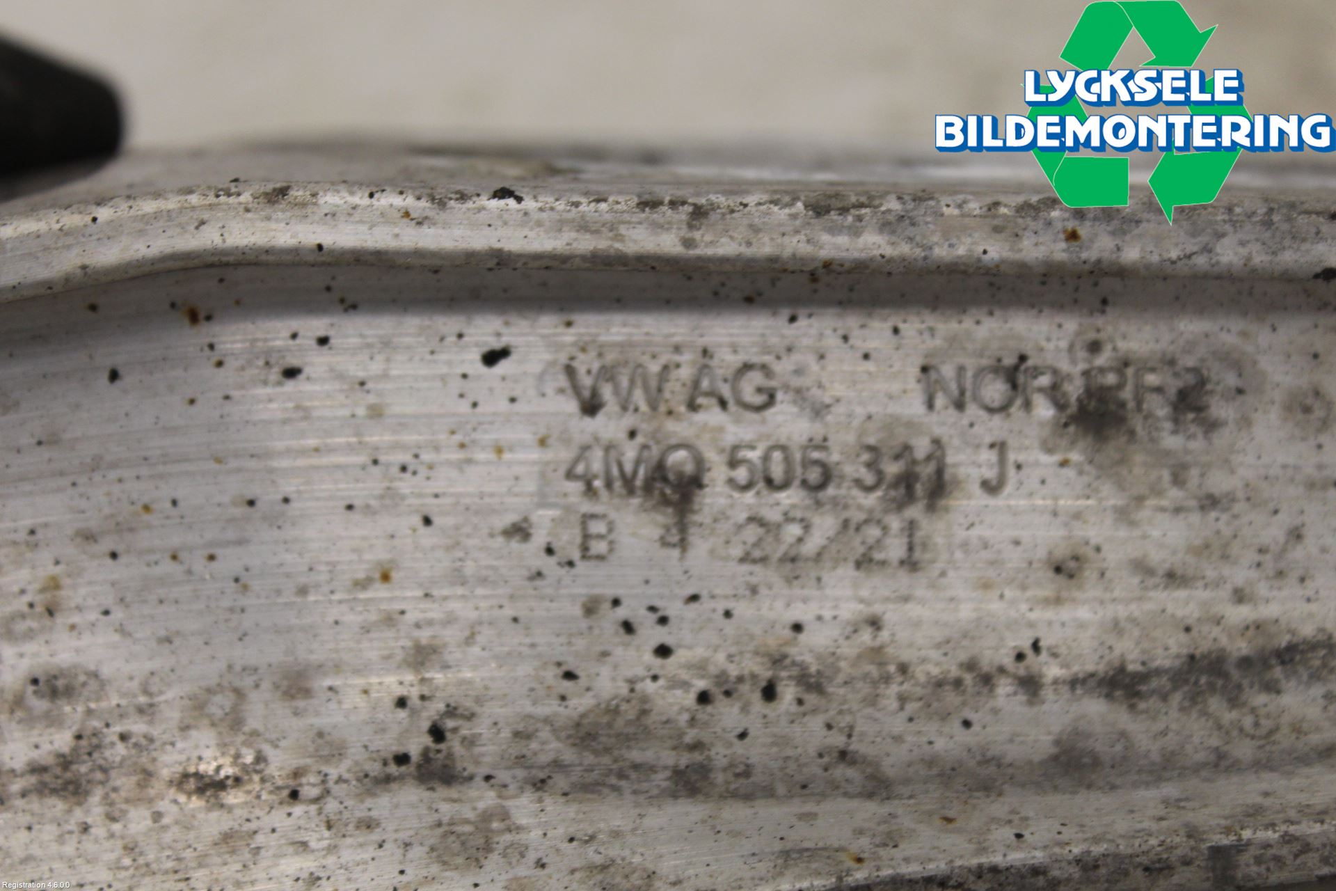 Audi E-TRON, S GE 19- Bärarm Bak Vänster