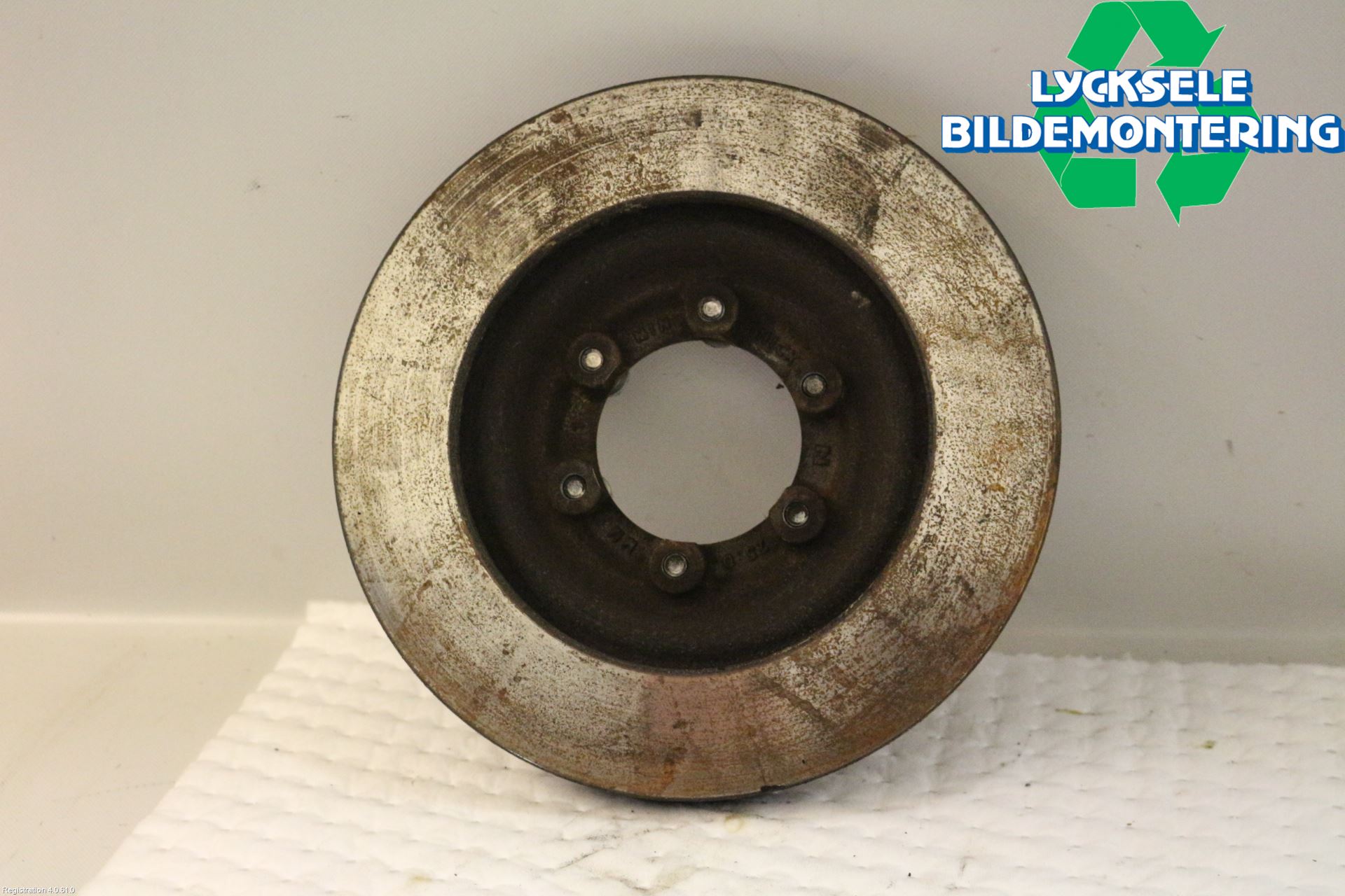 Isuzu D-MAX Bromsskiva Fram