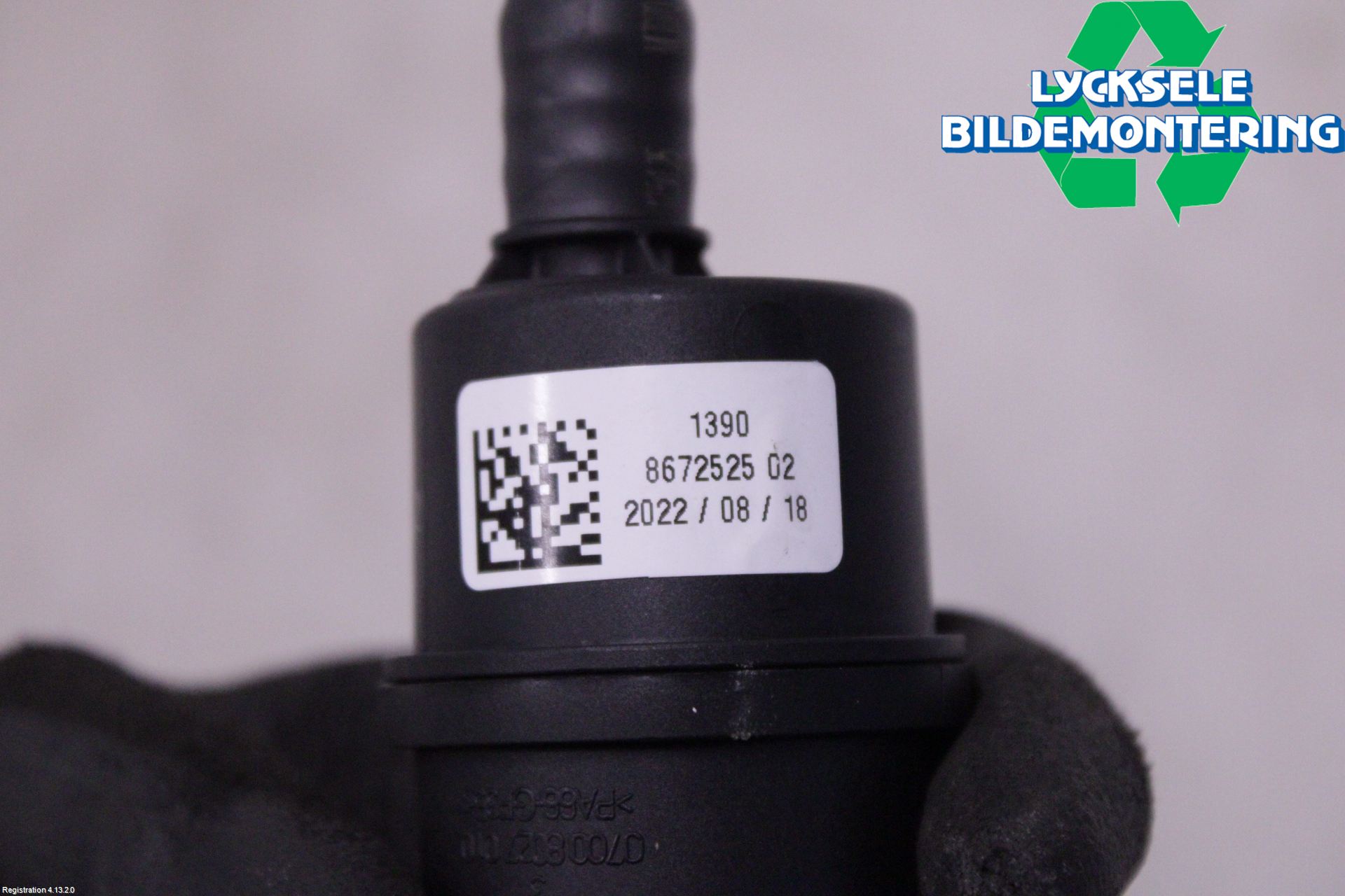 BMW 5 G30/G31/F90 17-23 Vevhusventilation Slang-Rör