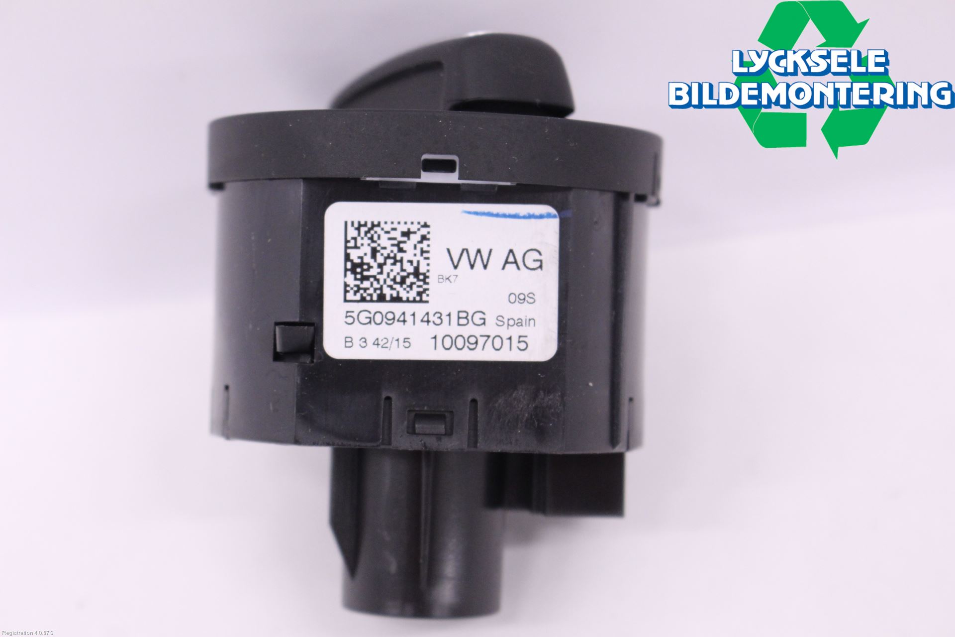 Volkswagen VW GOLF / E-GOLF VII 13-20 Strömställare Ljus