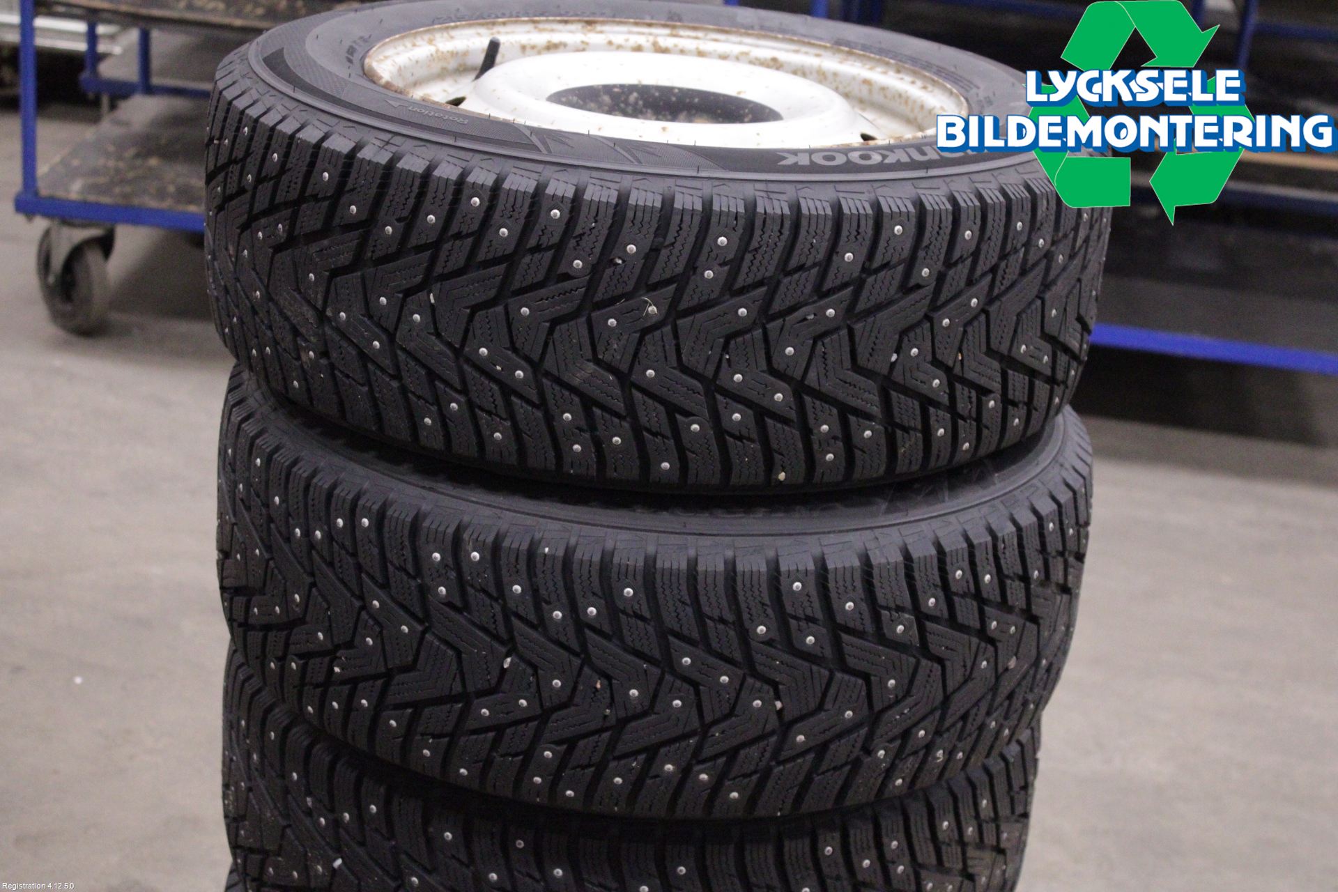 Citroen JUMPY 07-16 Vinterdäck Plåtfälg 4St