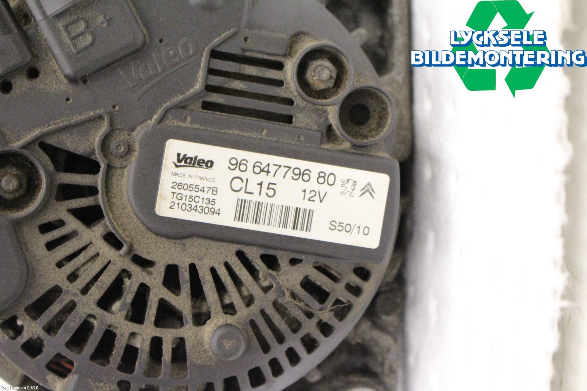 Citroen C5 08-17 Generator