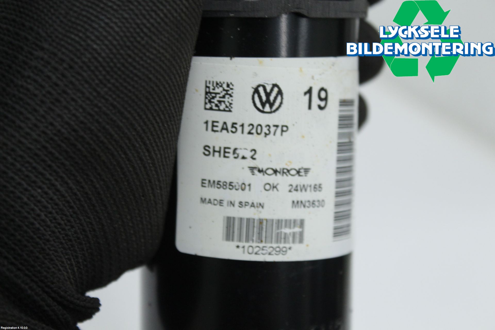 Skoda ENYAQ iV 21- Stötdämpare Bak