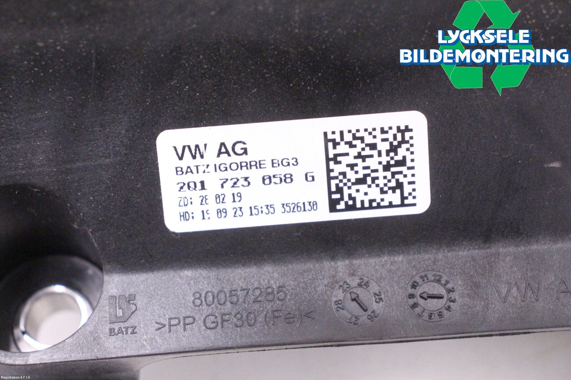 Volkswagen VW TAIGO 22- Bromspedal