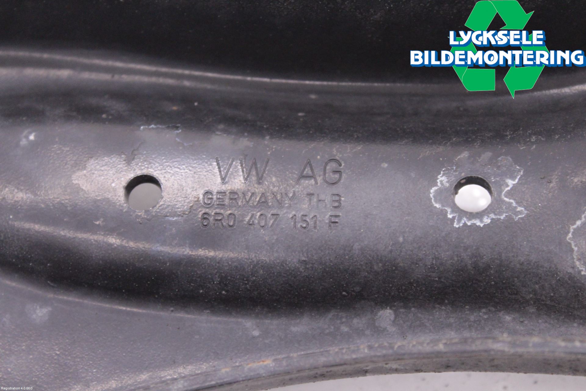 Volkswagen VW POLO 10-17 Bärarm Fram Undre Vä