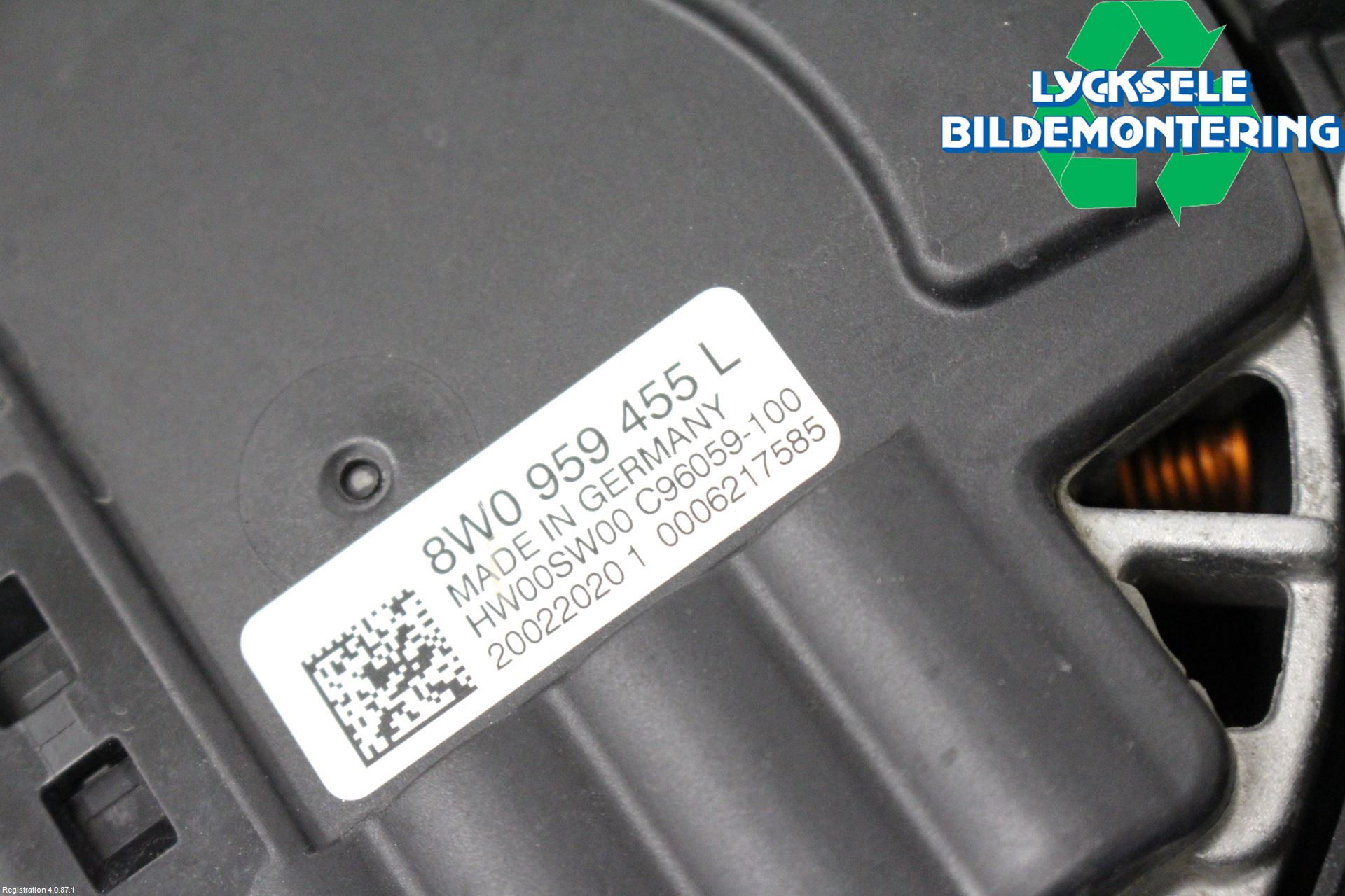 Audi A6 F2/C8 19- Kylfläkt El