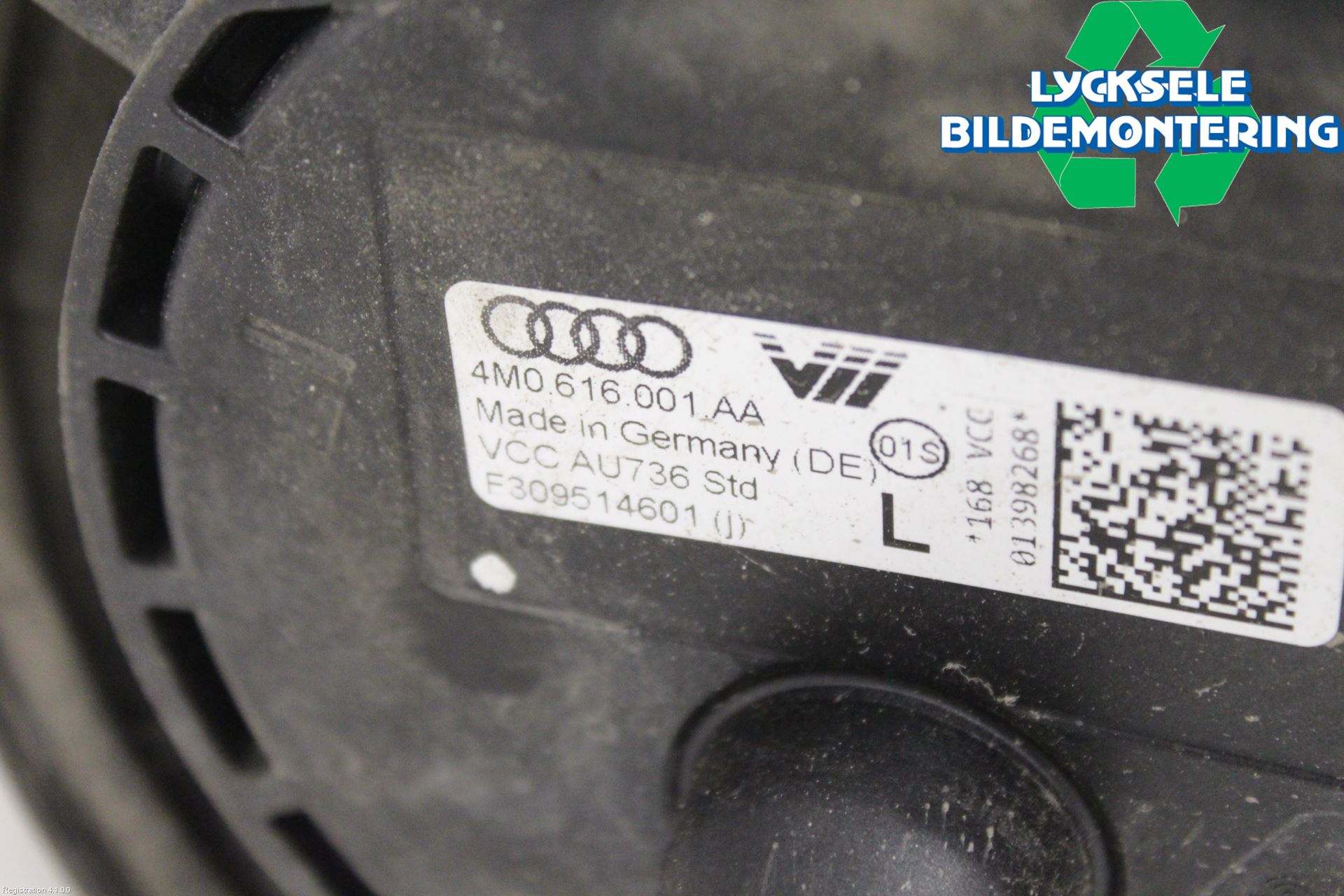 Audi Q7/SQ7 Nivå-Luftfjädring Bälg