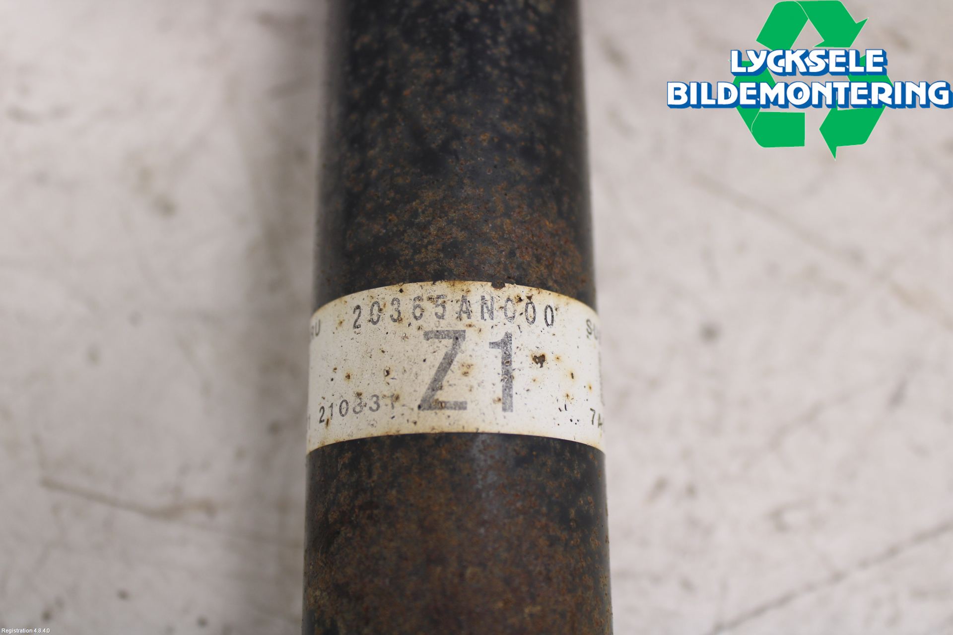 Subaru OUTBACK 21- Fjäderben Bak Vänster