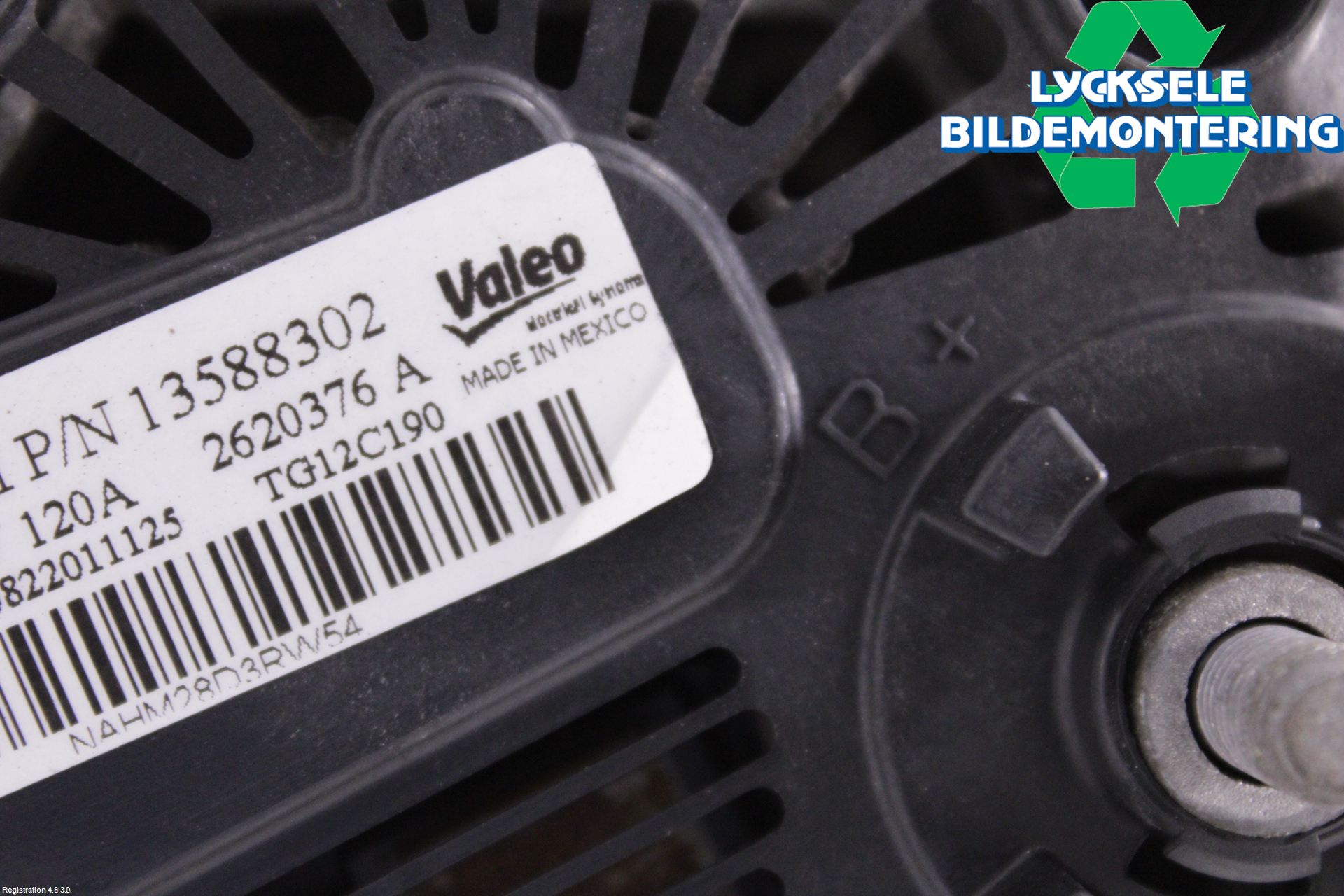 Opel ASTRA J 10-15 Generator