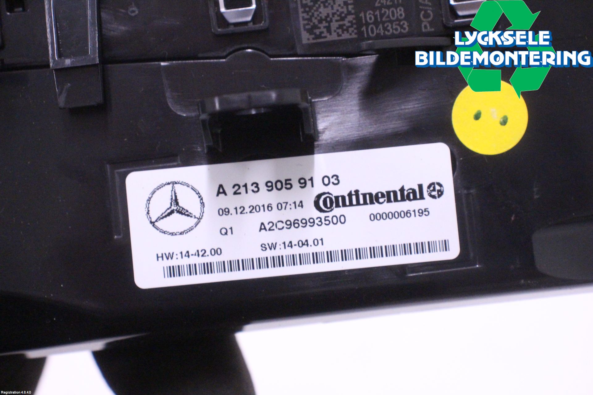 Mercedes-Benz MB E-KLASS (W213) 16-23 Ac Styrenhet Ac Manöveren