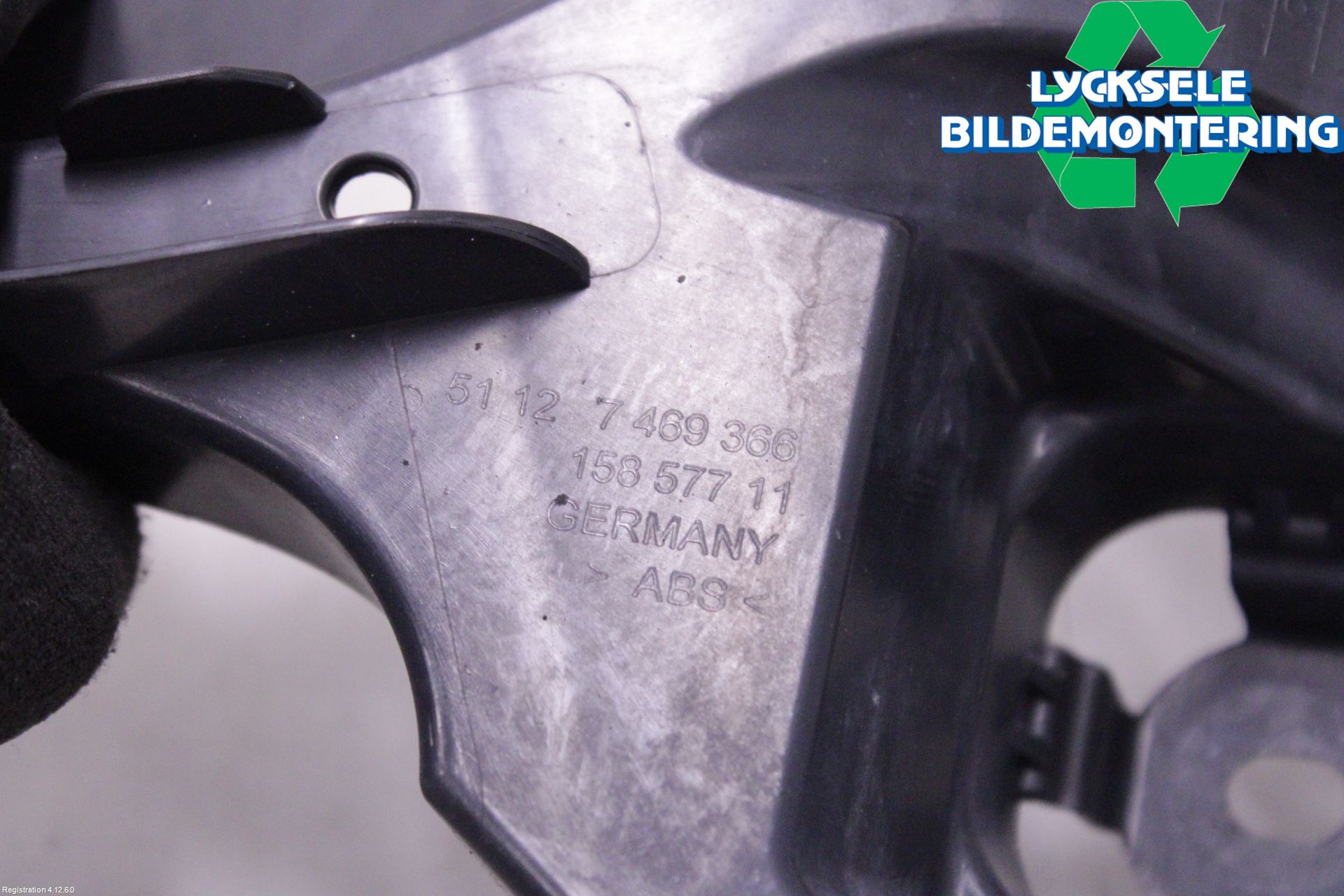 BMW 3 G20/G21/G80/G81 19- Stötfångarfäste Bak Hö