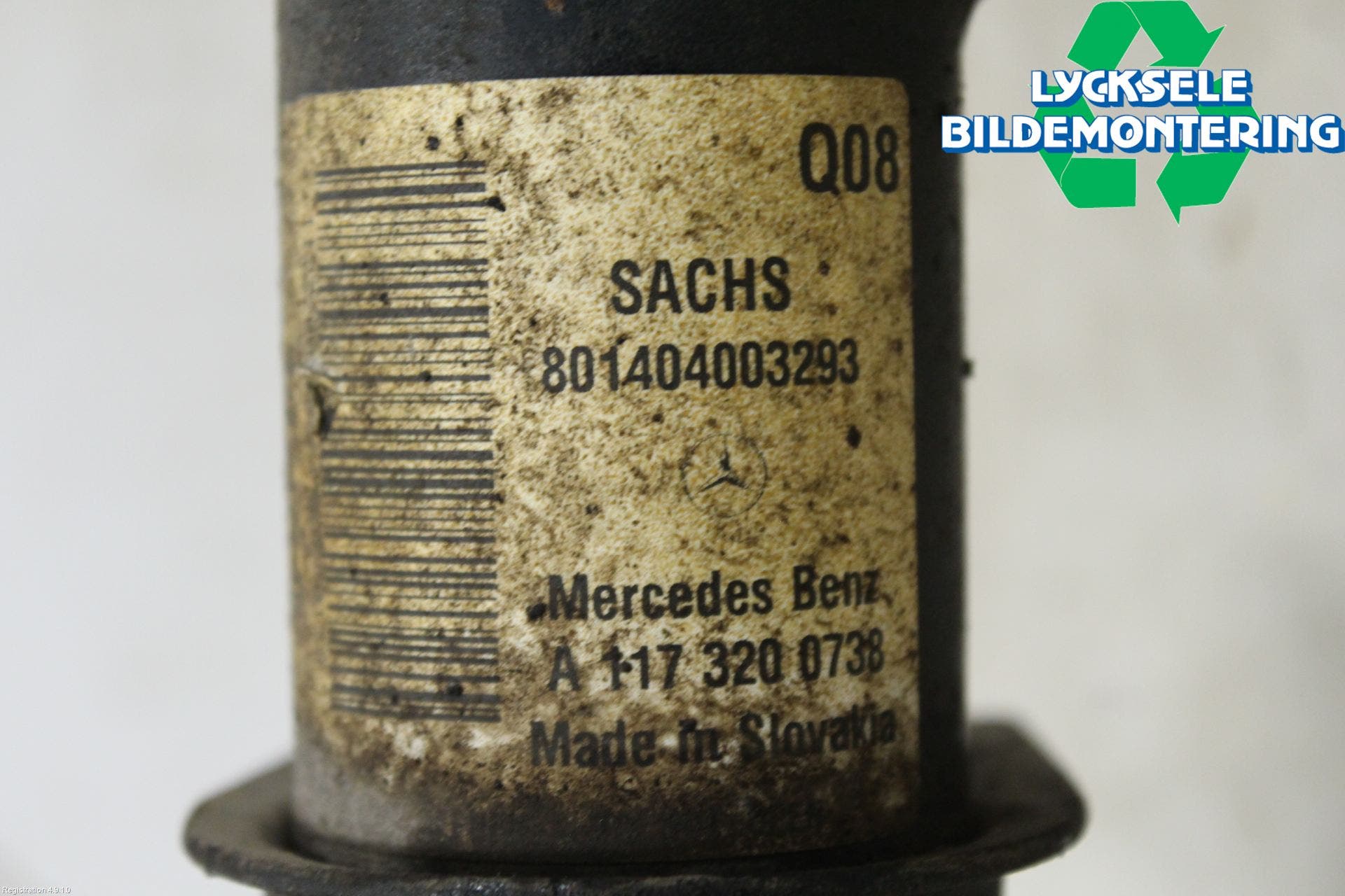 Mercedes-Benz MB CLA-KLASS (C117/X117) 13-19 Fjäderben Fram Vänster