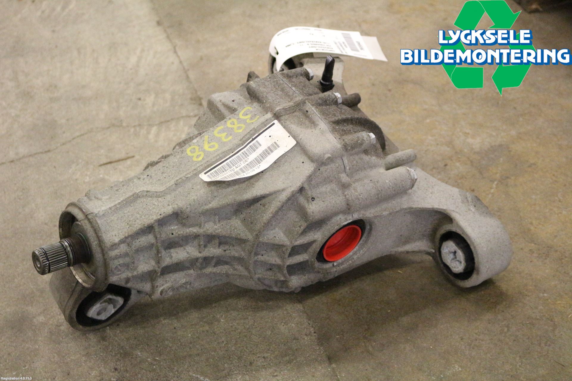 Volkswagen VW TOUAREG 7P 11-18 Bakväxel-Diff