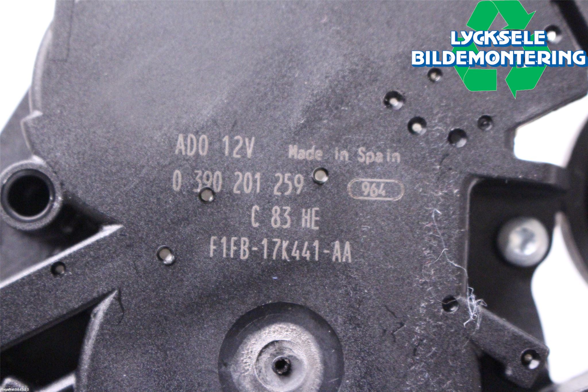 Ford FOCUS 15-18 Torkarmotor Baklucka