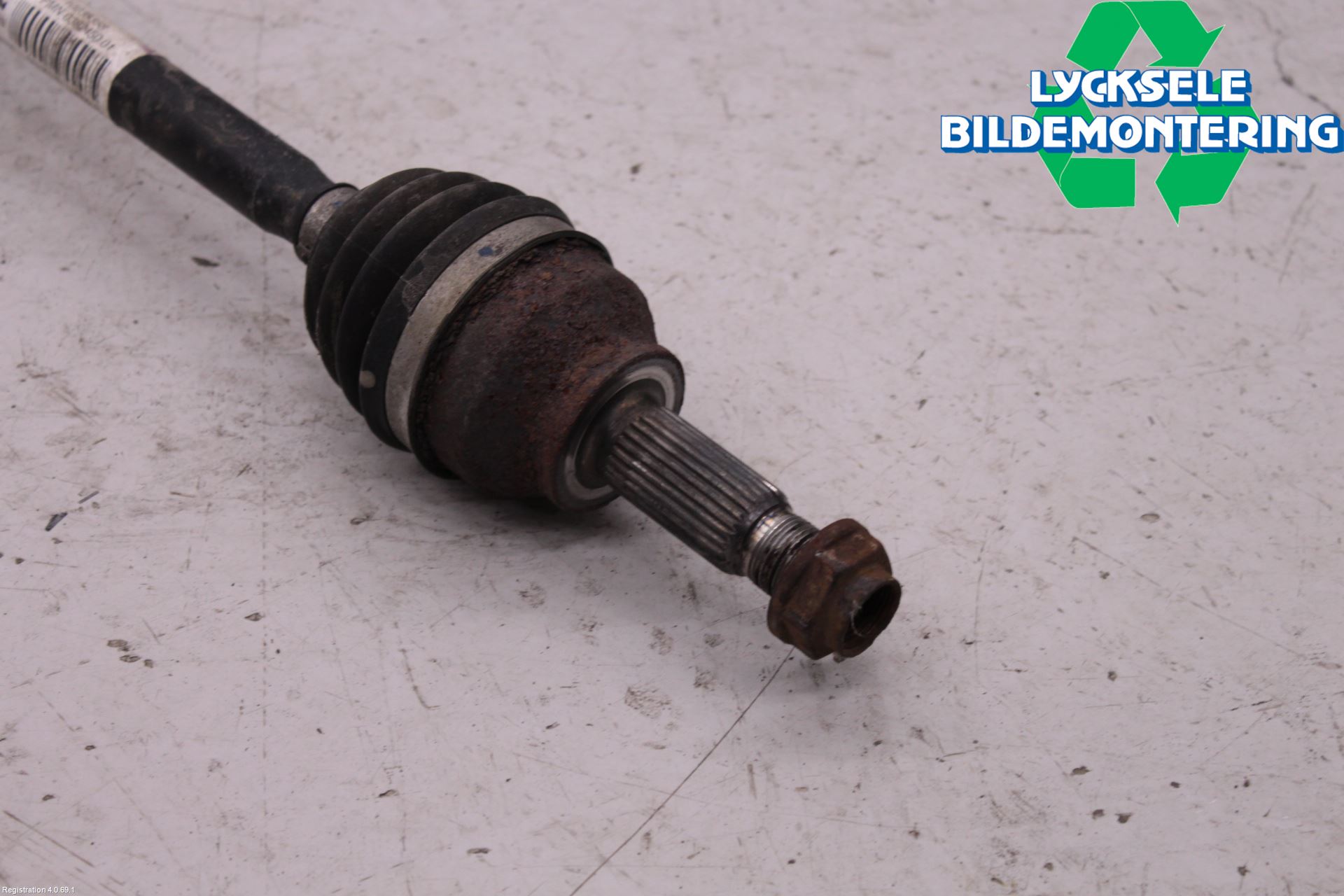 Mini COUPE R56 05-14 Drivaxel Bak Höger