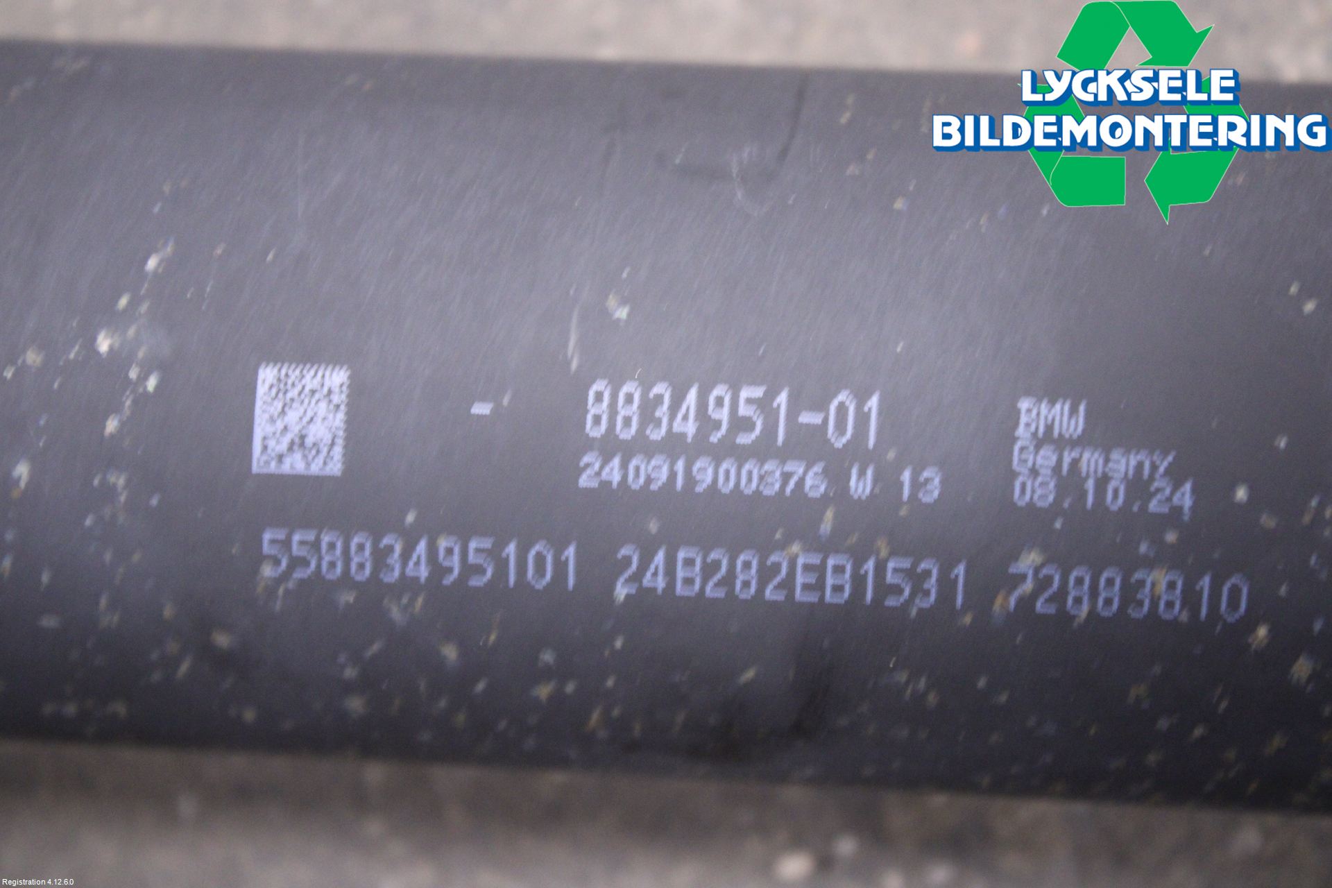 BMW 3 G20/G21/G80/G81 19- Mellanaxel Komp