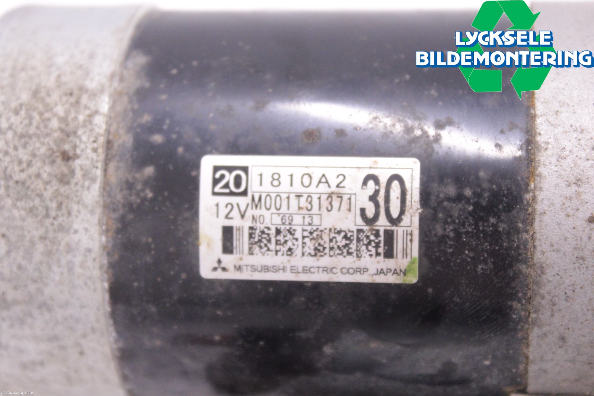 Mitsubishi ASX 10-22 Startmotor Diesel