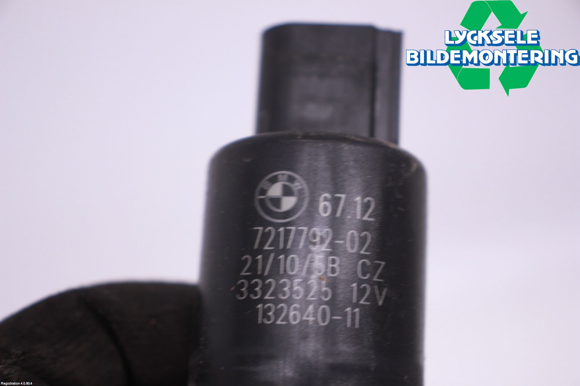 BMW X3 F25 10-17 Spolarpump Högtryck