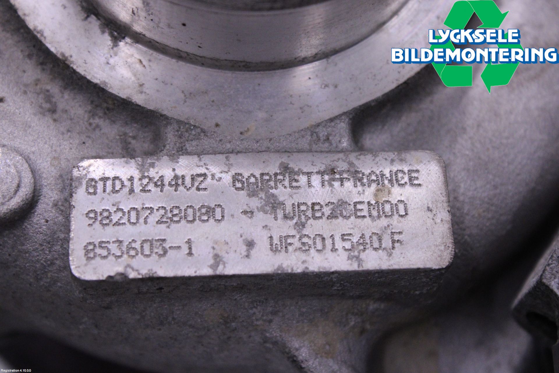 Peugeot PARTNER/E-PARTNER 19- Turboaggregat